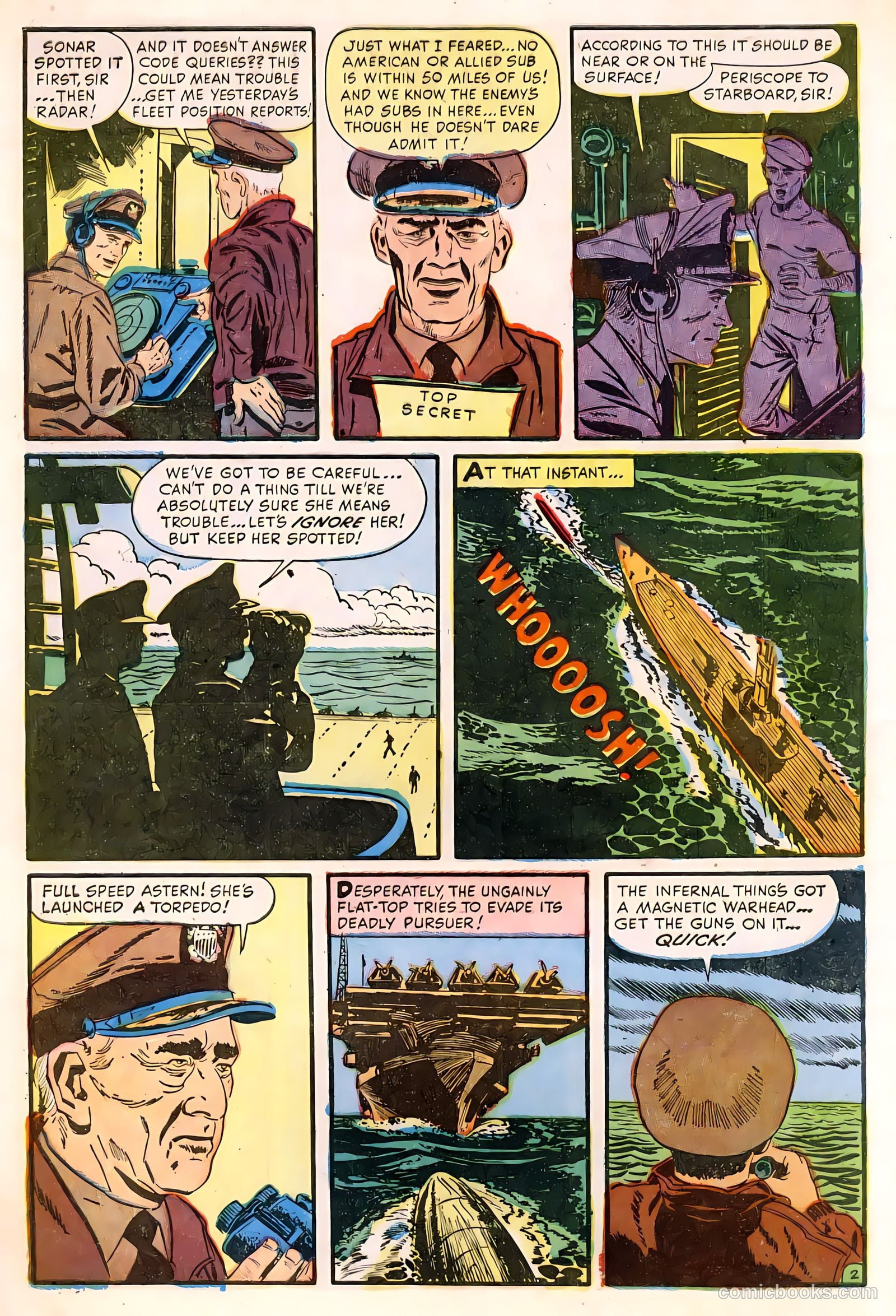 War Battles #8 (1952) — page 28 of 36