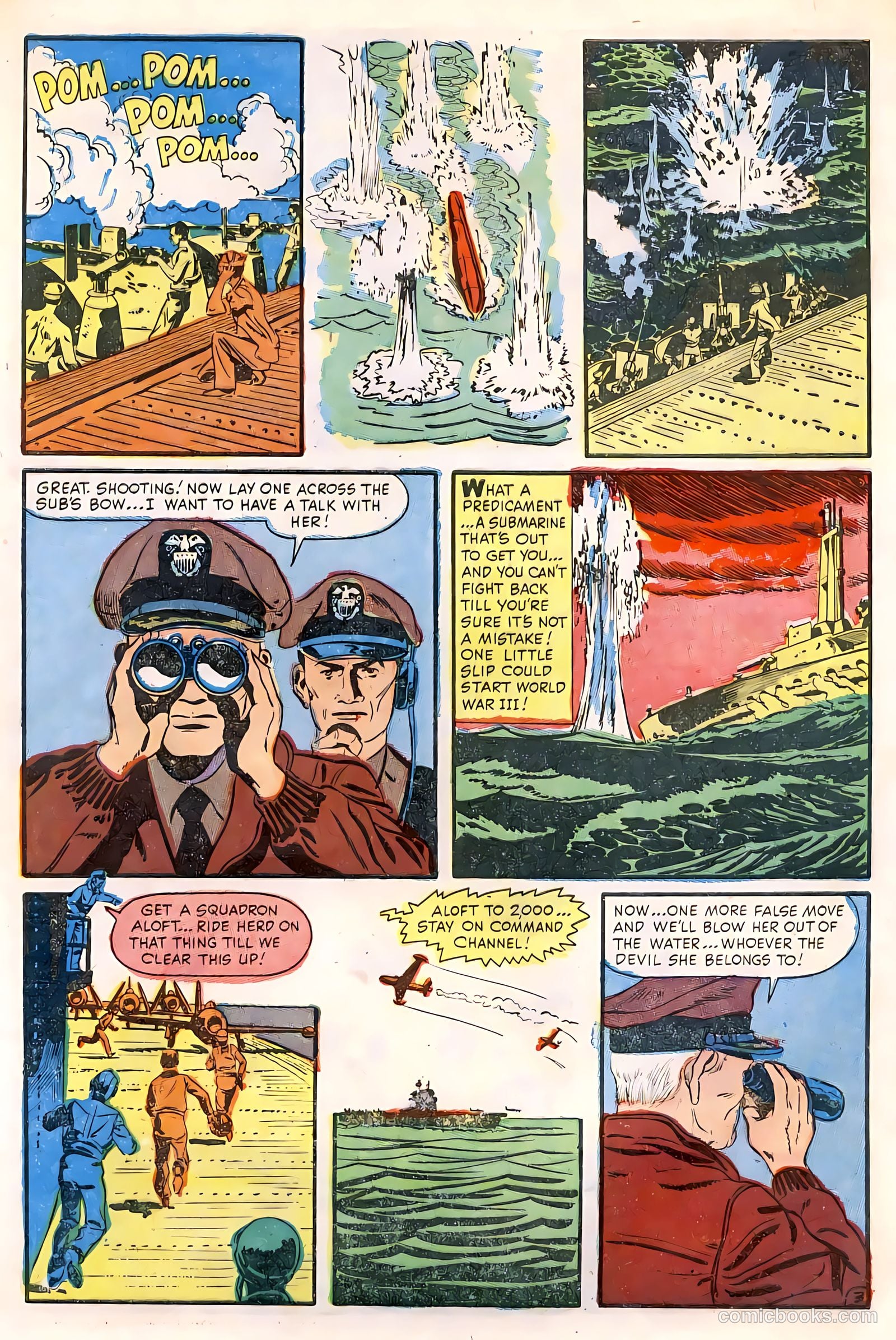 War Battles #8 (1952) — page 29 of 36