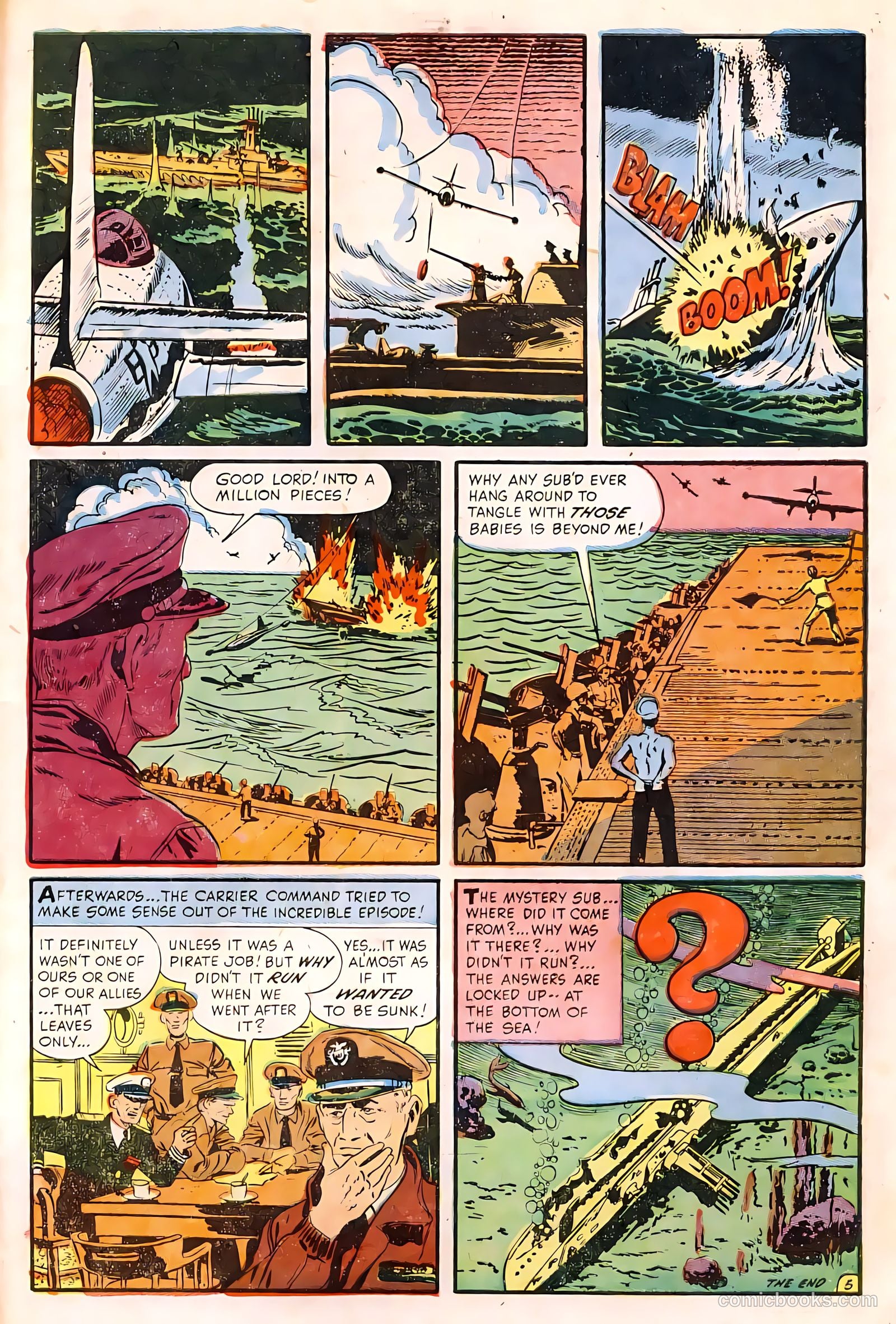War Battles #8 (1952) — page 31 of 36