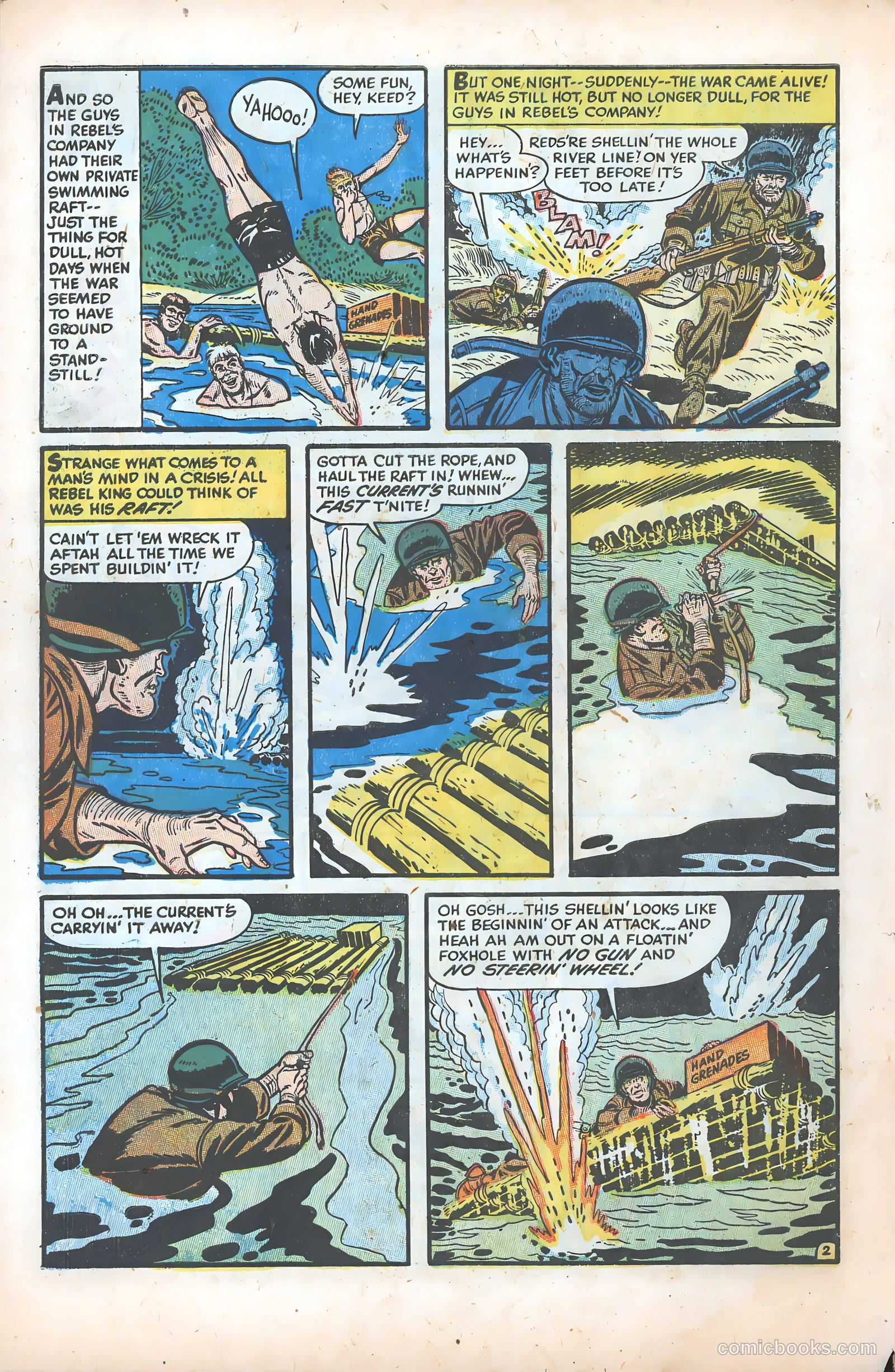 War Battles #9 (1952) — page 6 of 36