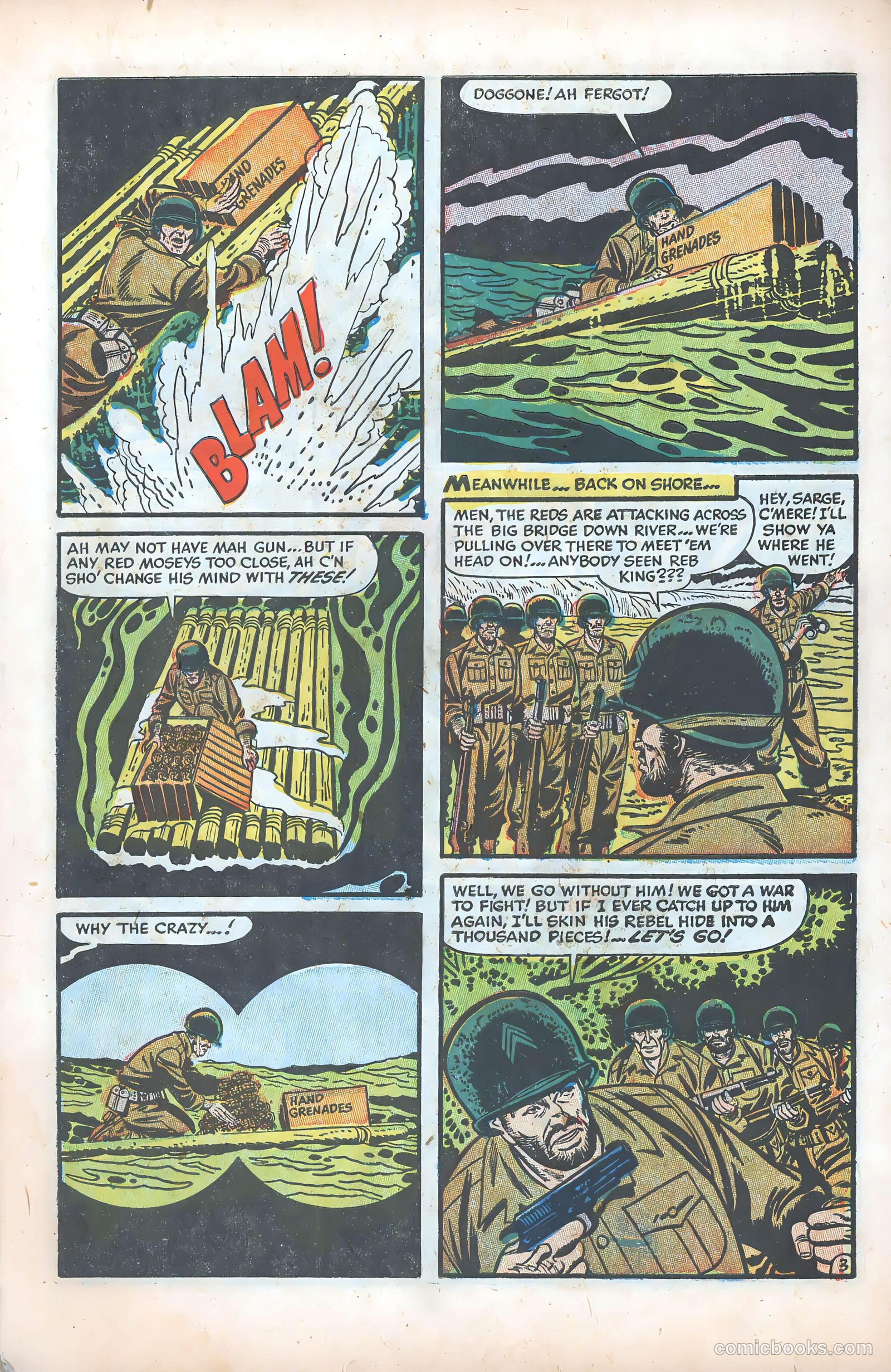 War Battles #9 (1952) — page 7 of 36