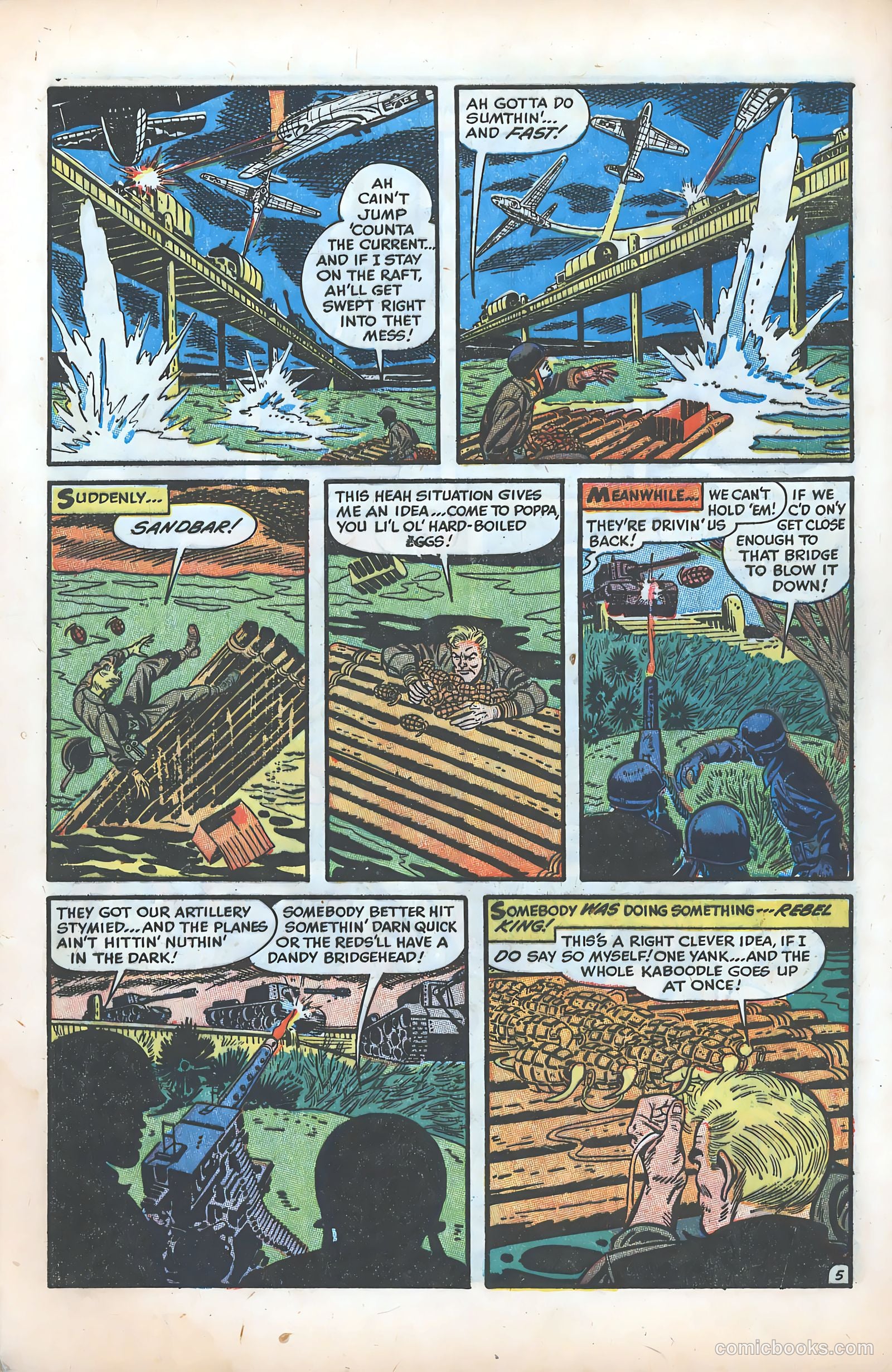 War Battles #9 (1952) — page 9 of 36