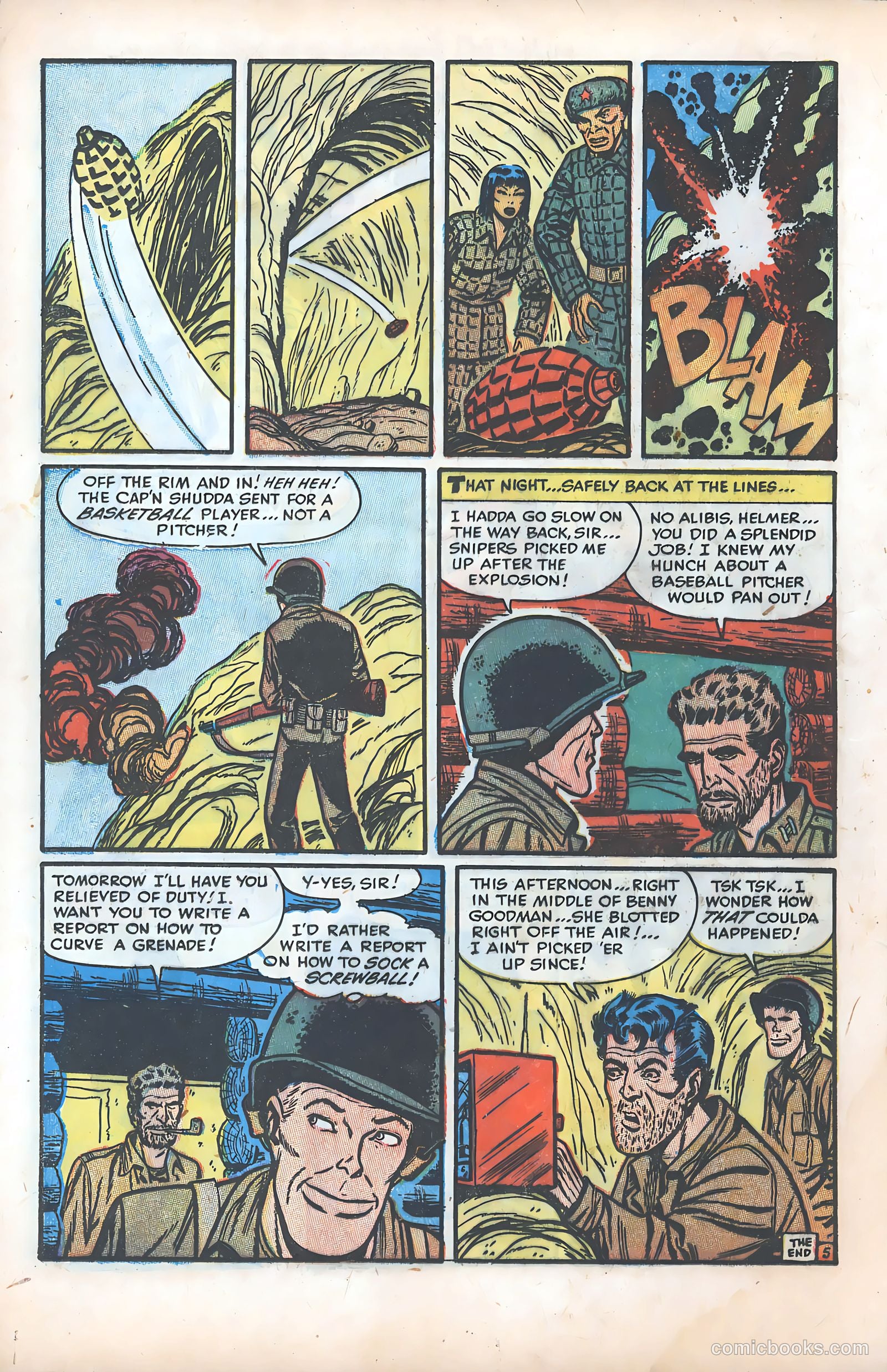 War Battles #9 (1952) — page 16 of 36