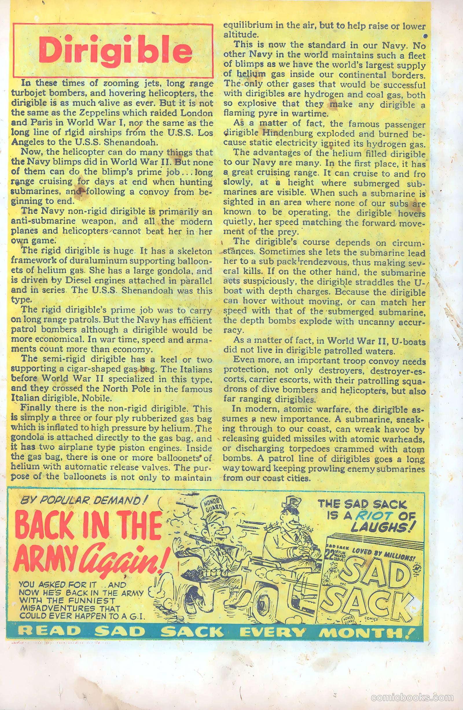 War Battles #9 (1952) — page 19 of 36