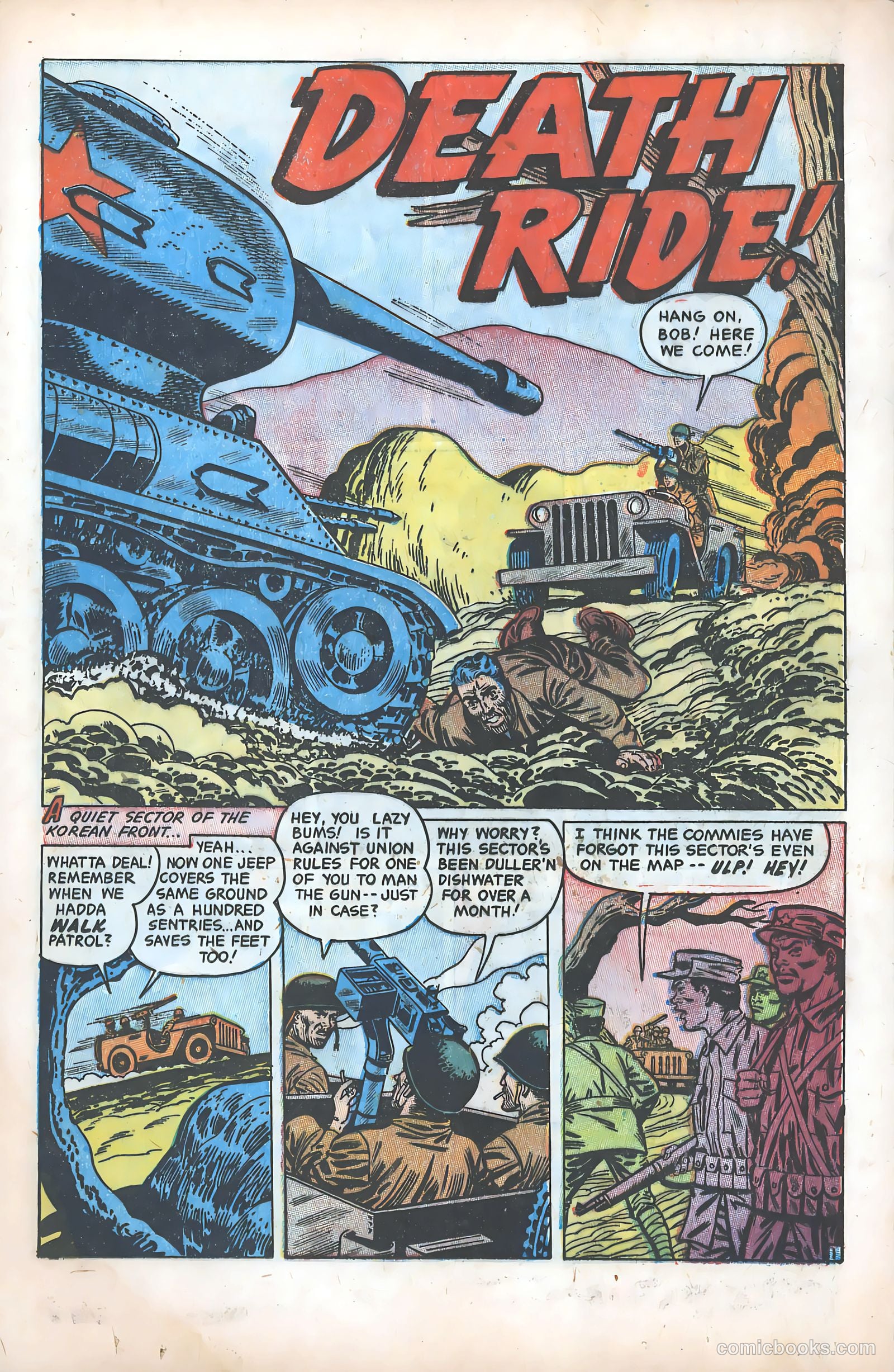 War Battles #9 (1952) — page 21 of 36