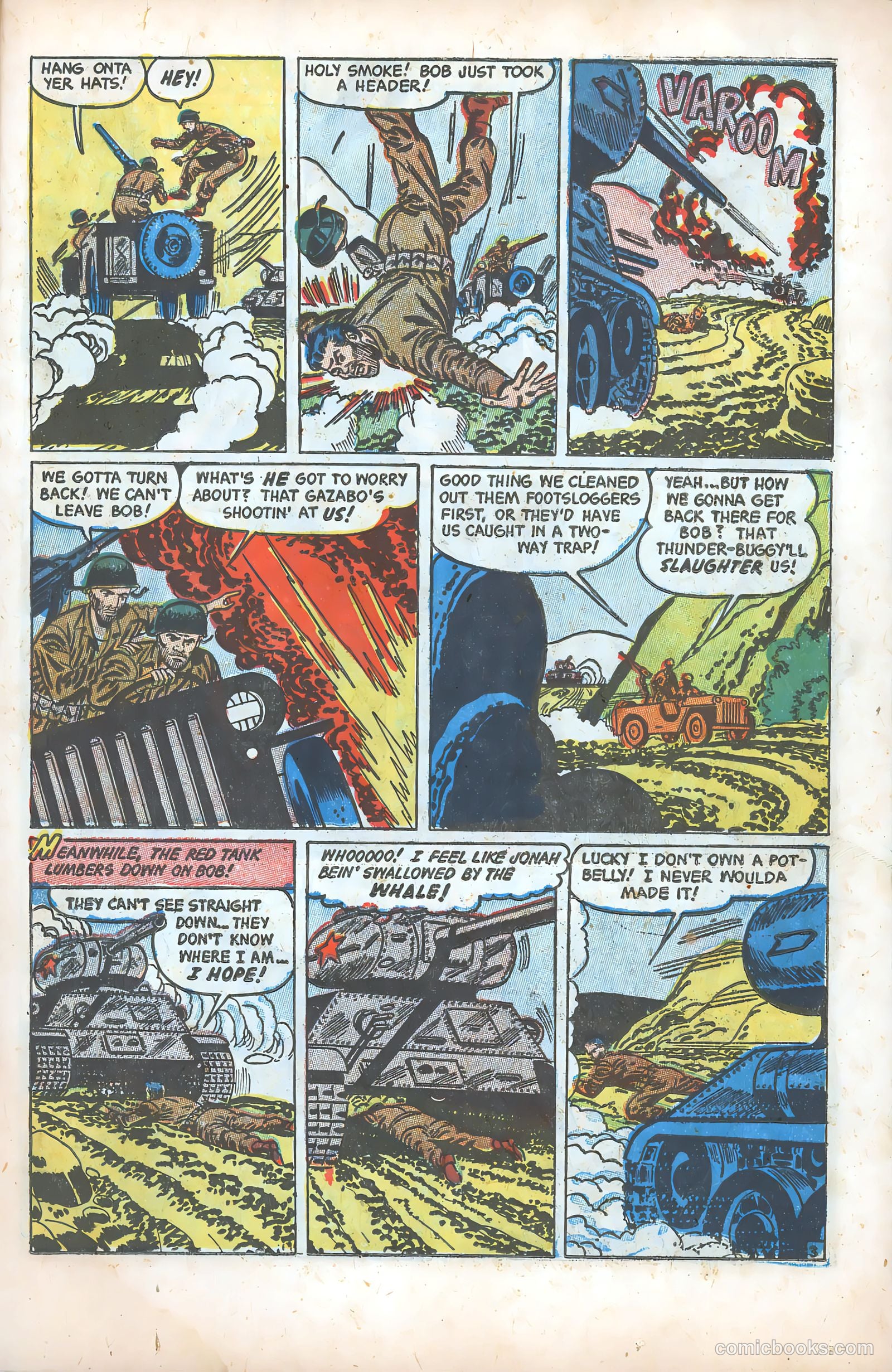 War Battles #9 (1952) — page 23 of 36