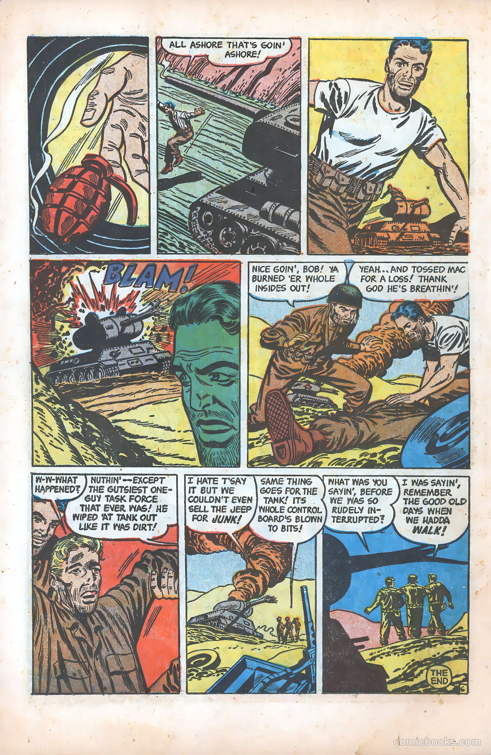 War Battles #9 (1952) — page 26 of 36