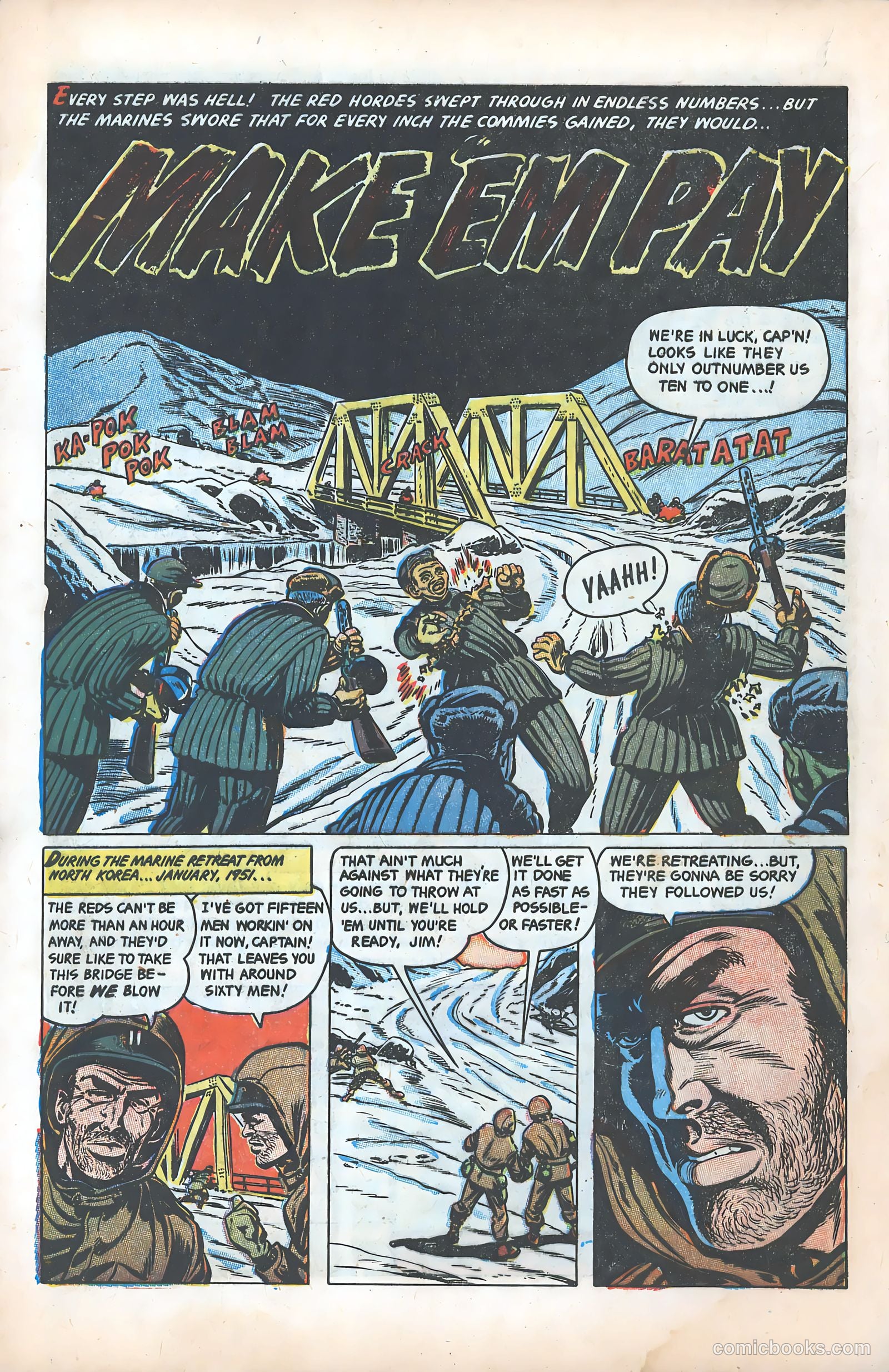 War Battles #9 (1952) — page 28 of 36