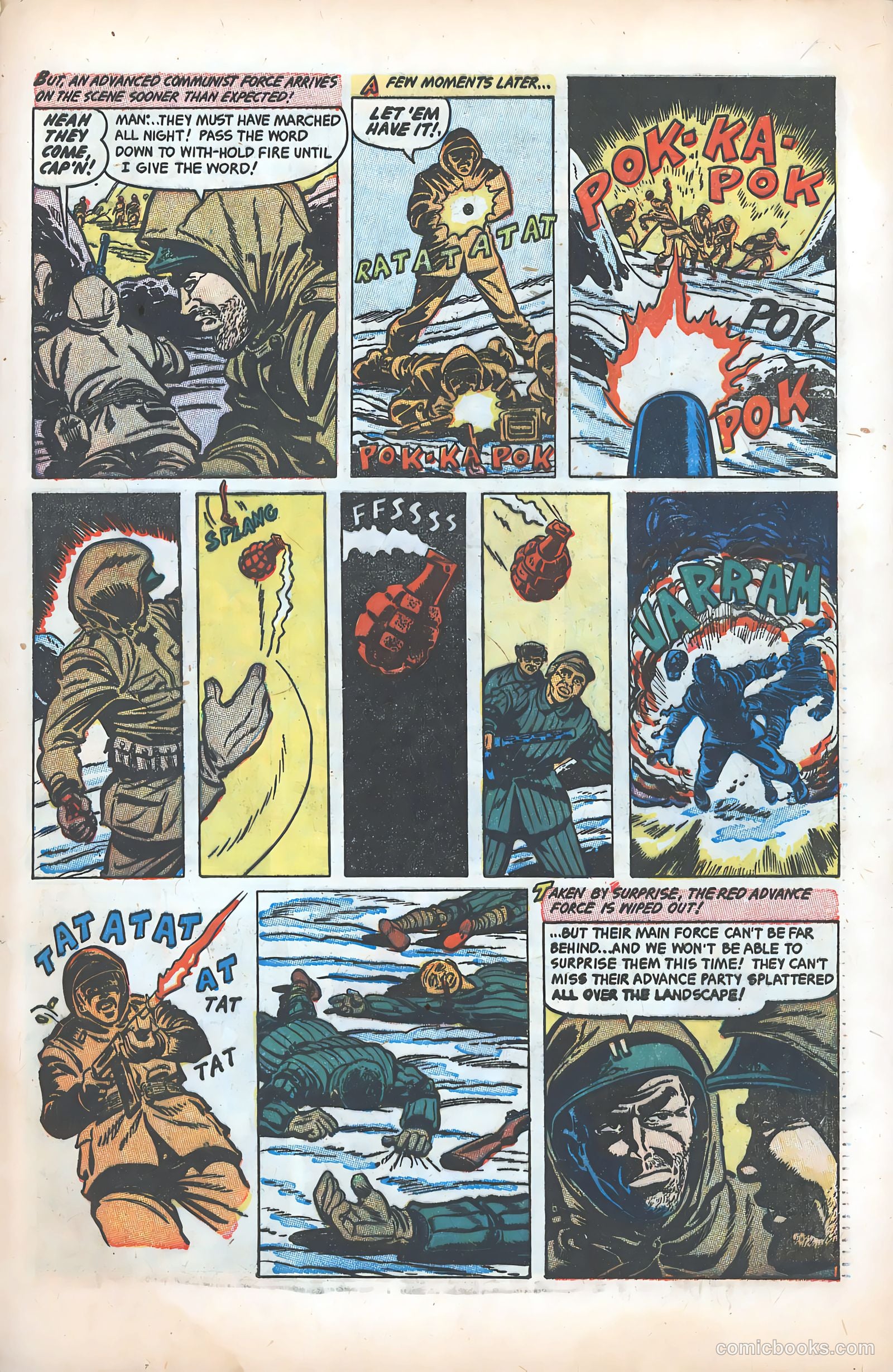 War Battles #9 (1952) — page 29 of 36