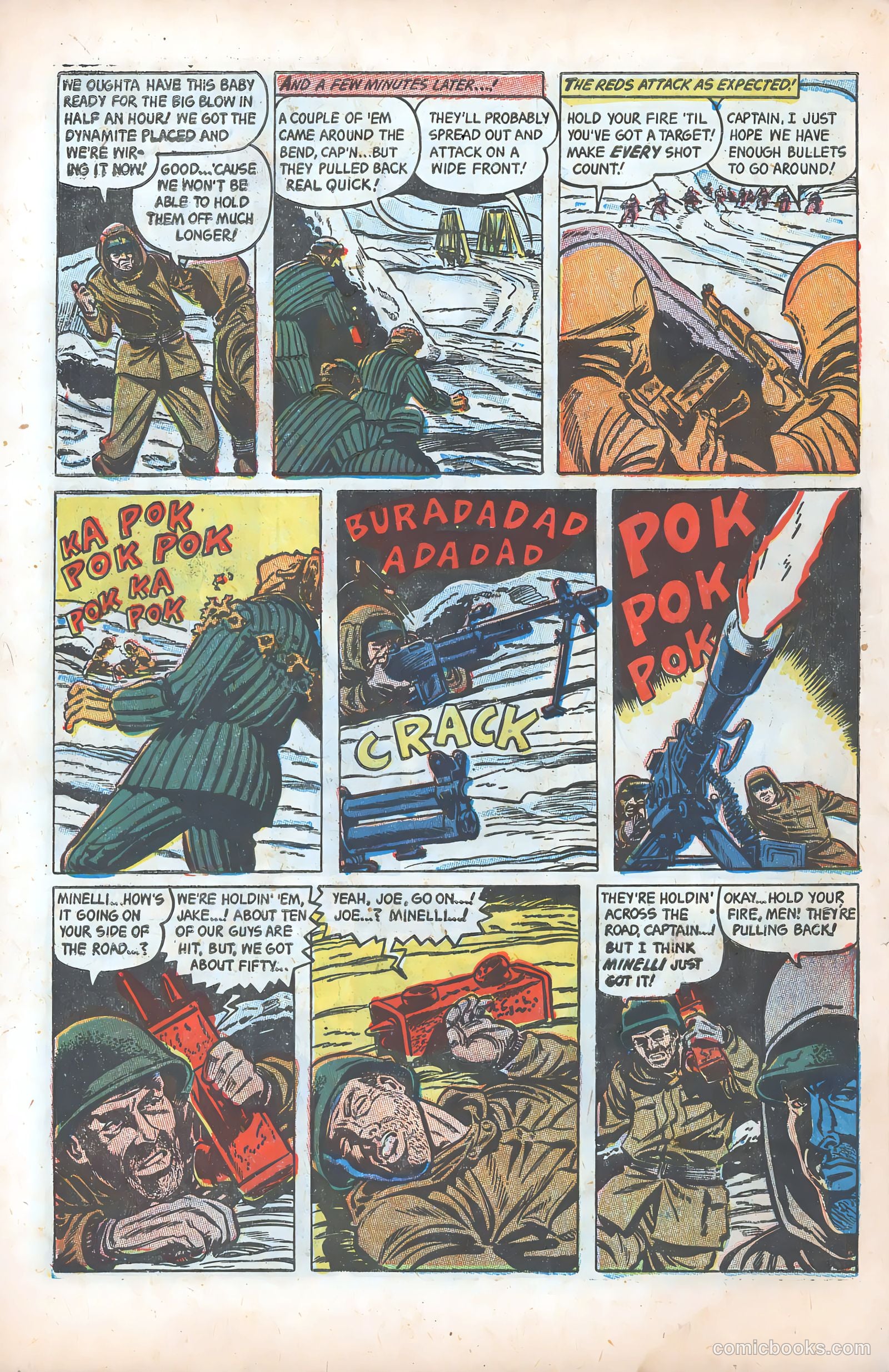 War Battles #9 (1952) — page 30 of 36