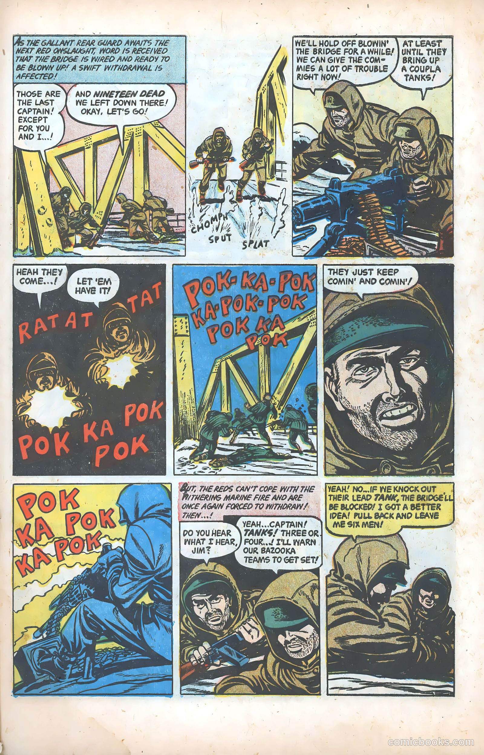 War Battles #9 (1952) — page 31 of 36