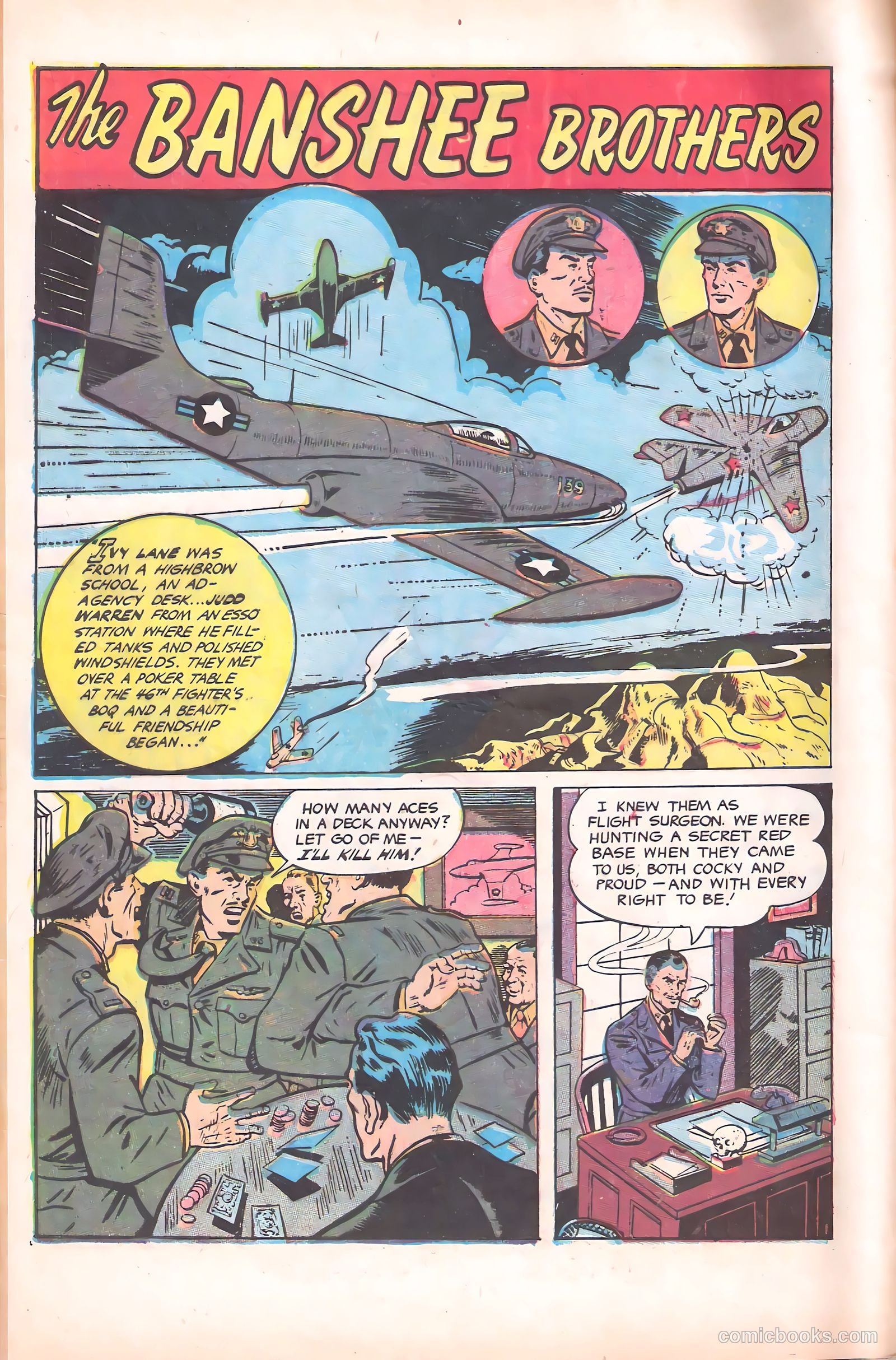 War Birds #1 (1952) — page 4 of 36
