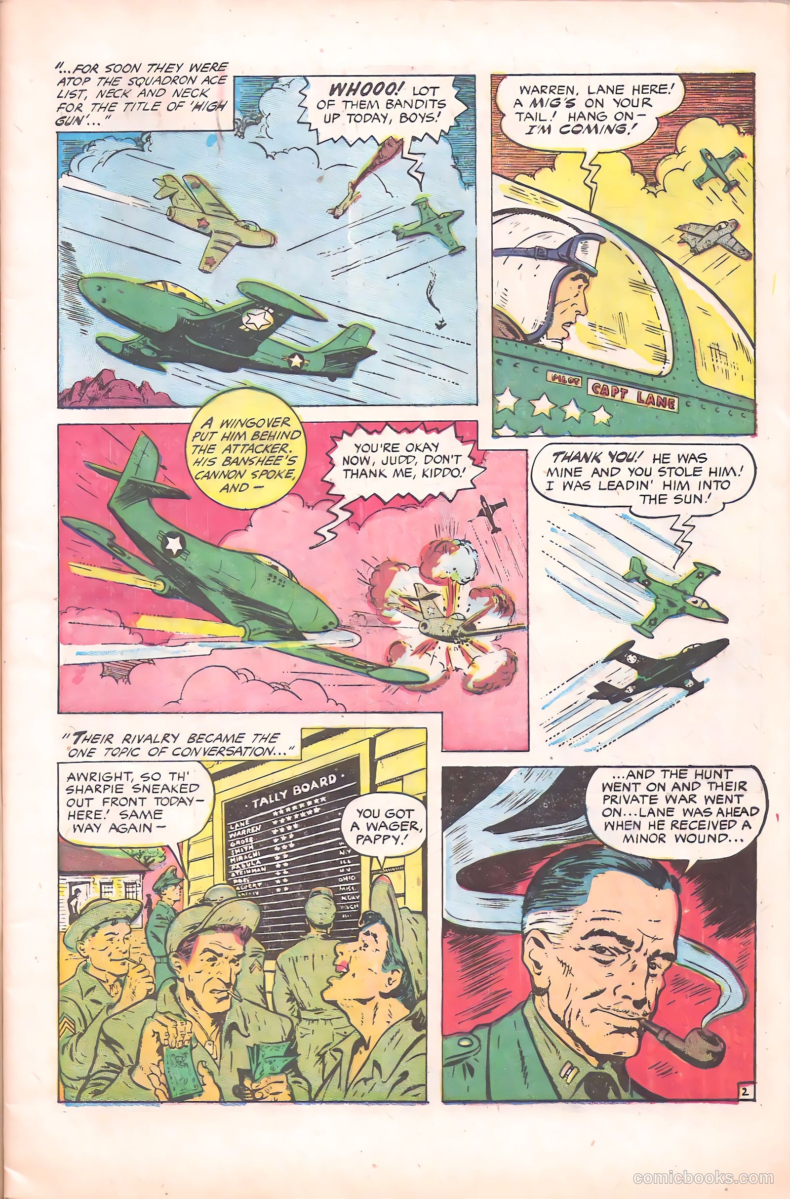 War Birds #1 (1952) — page 5 of 36