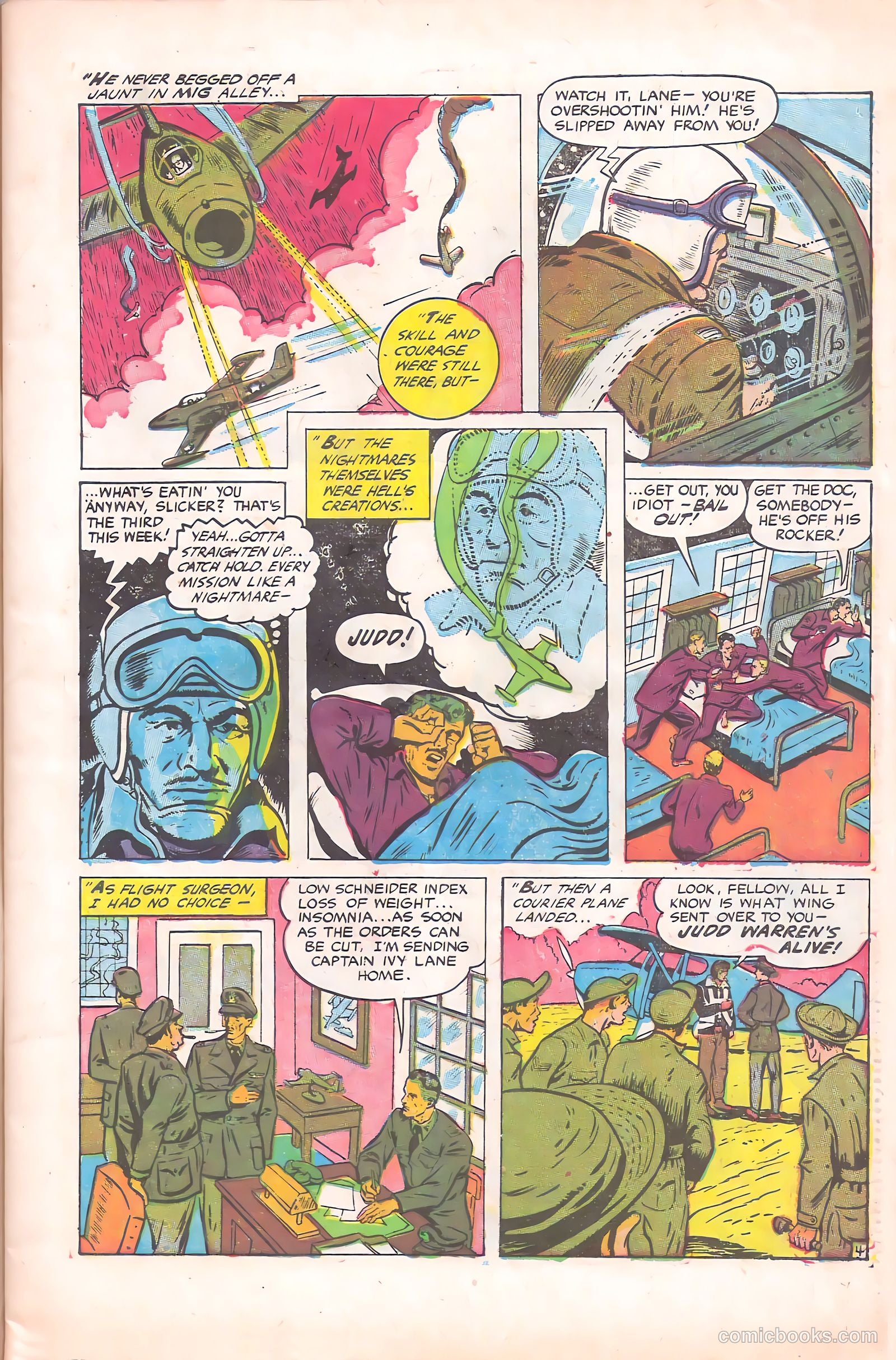 War Birds #1 (1952) — page 7 of 36