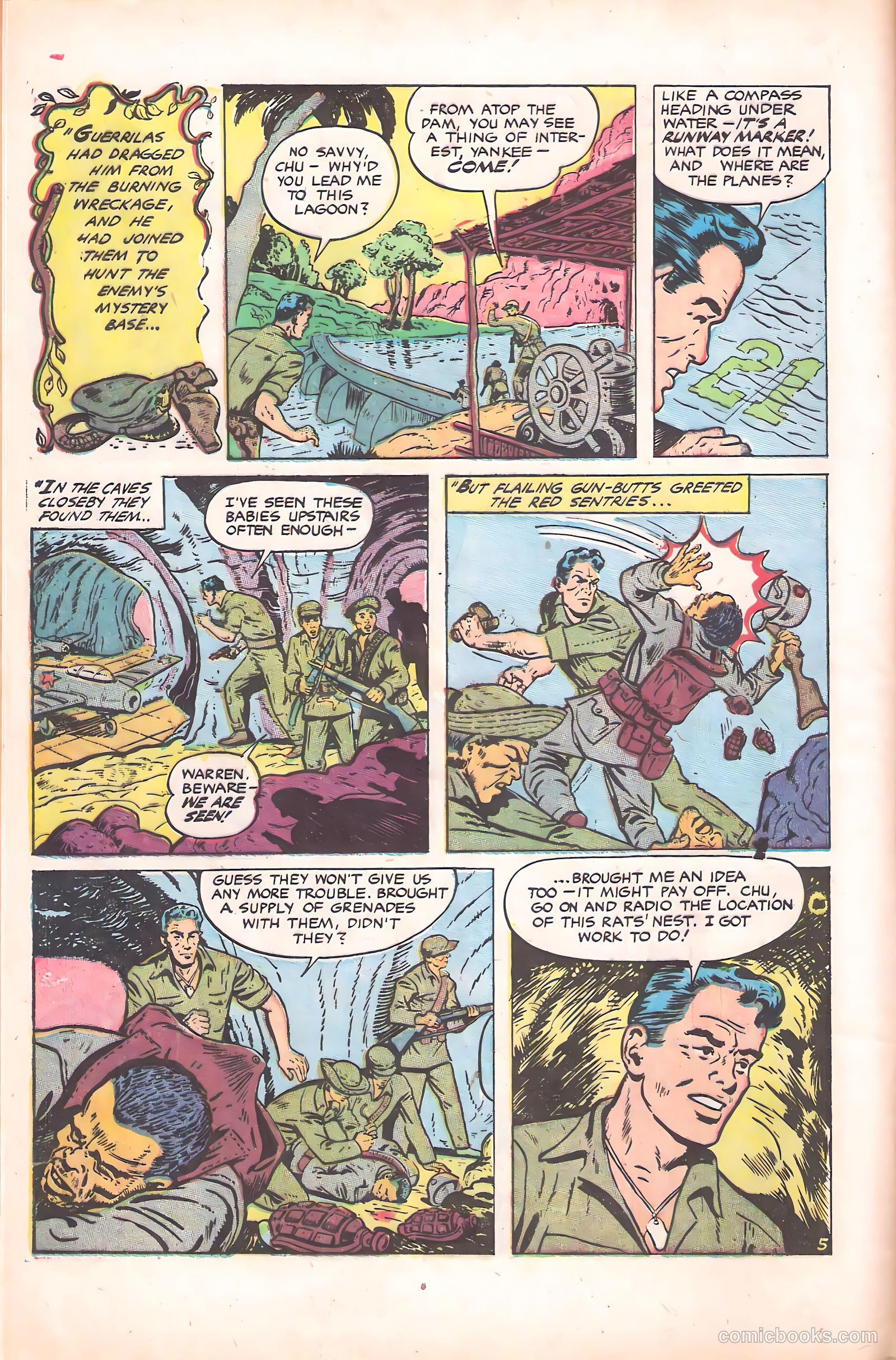 War Birds #1 (1952) — page 8 of 36
