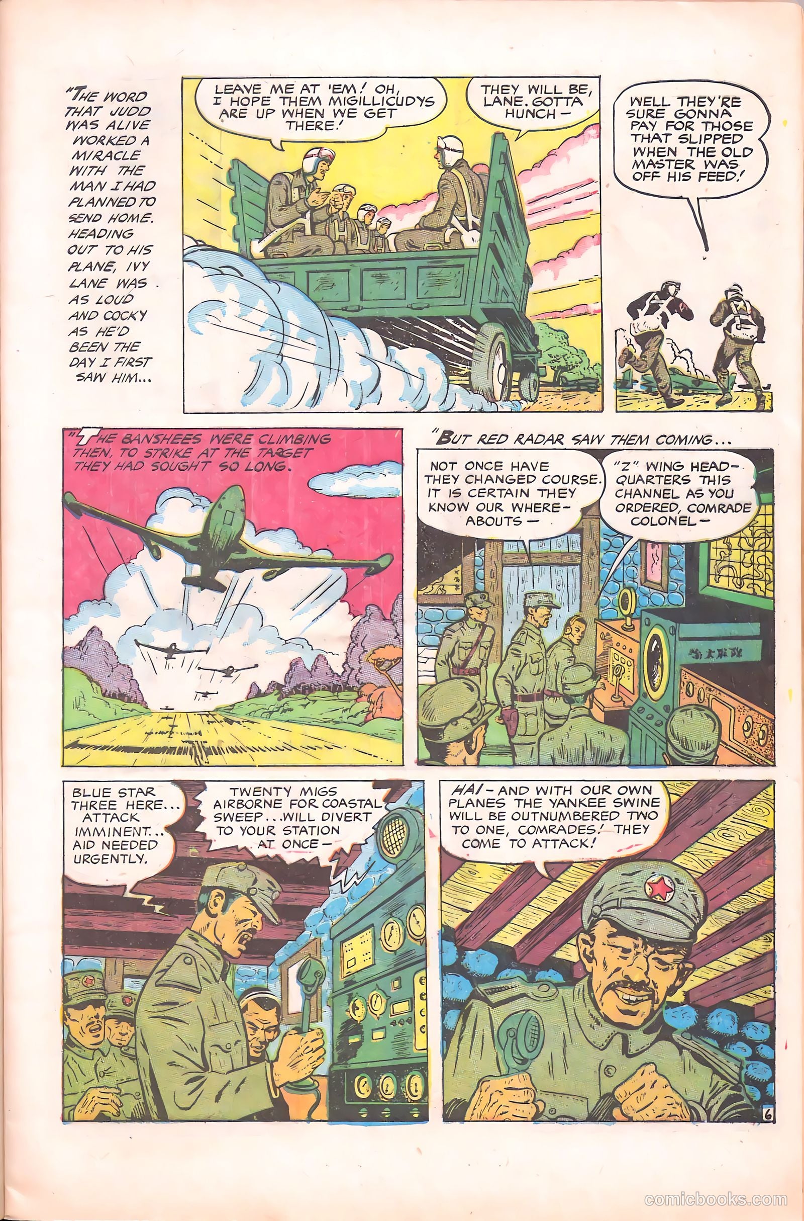 War Birds #1 (1952) — page 9 of 36