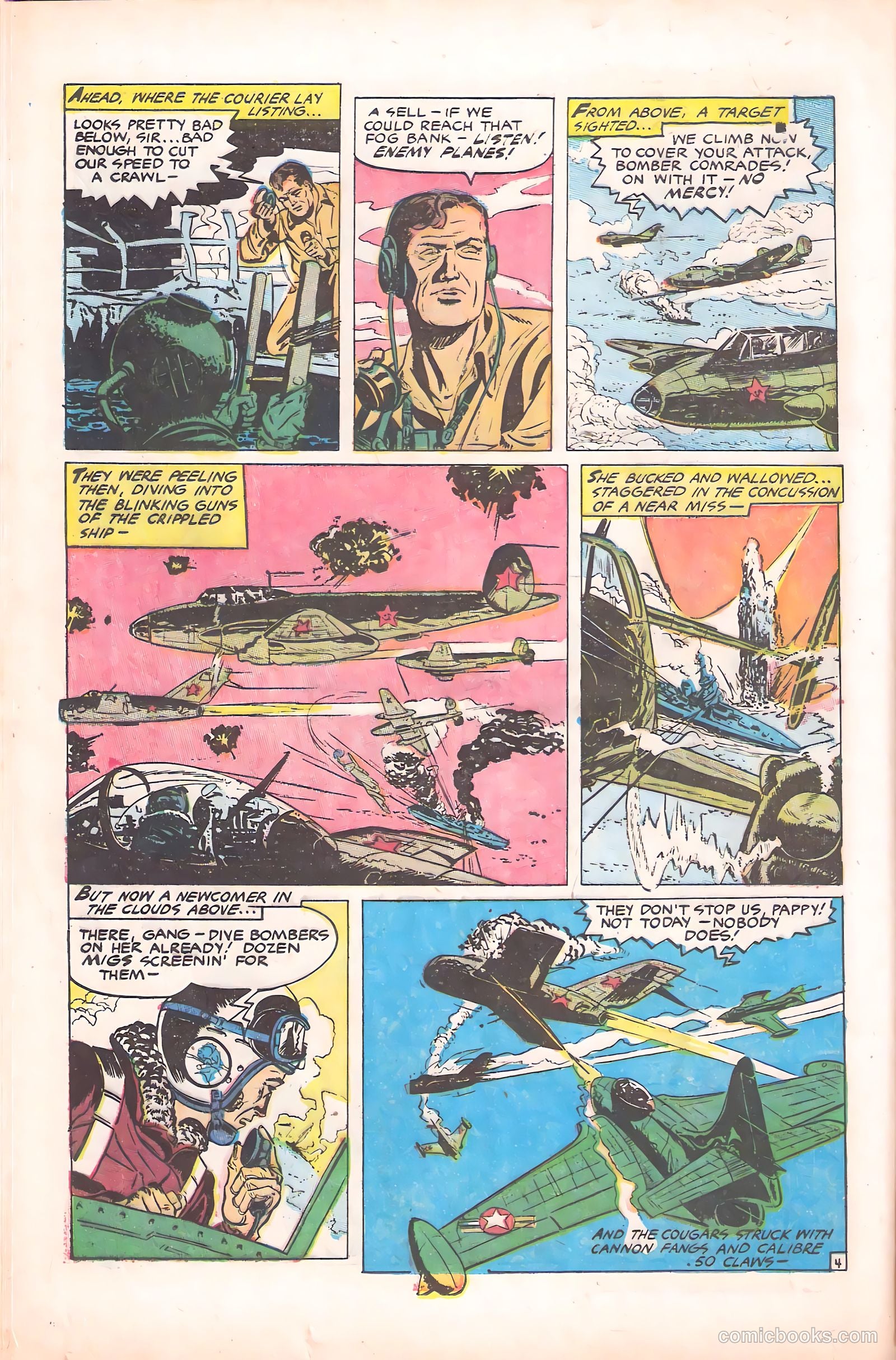 War Birds #1 (1952) — page 16 of 36