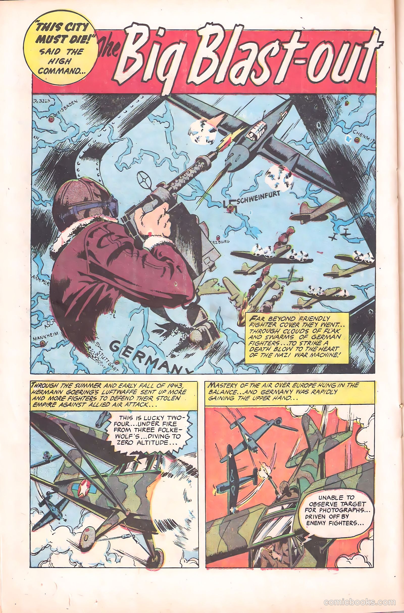 War Birds #1 (1952) — page 20 of 36