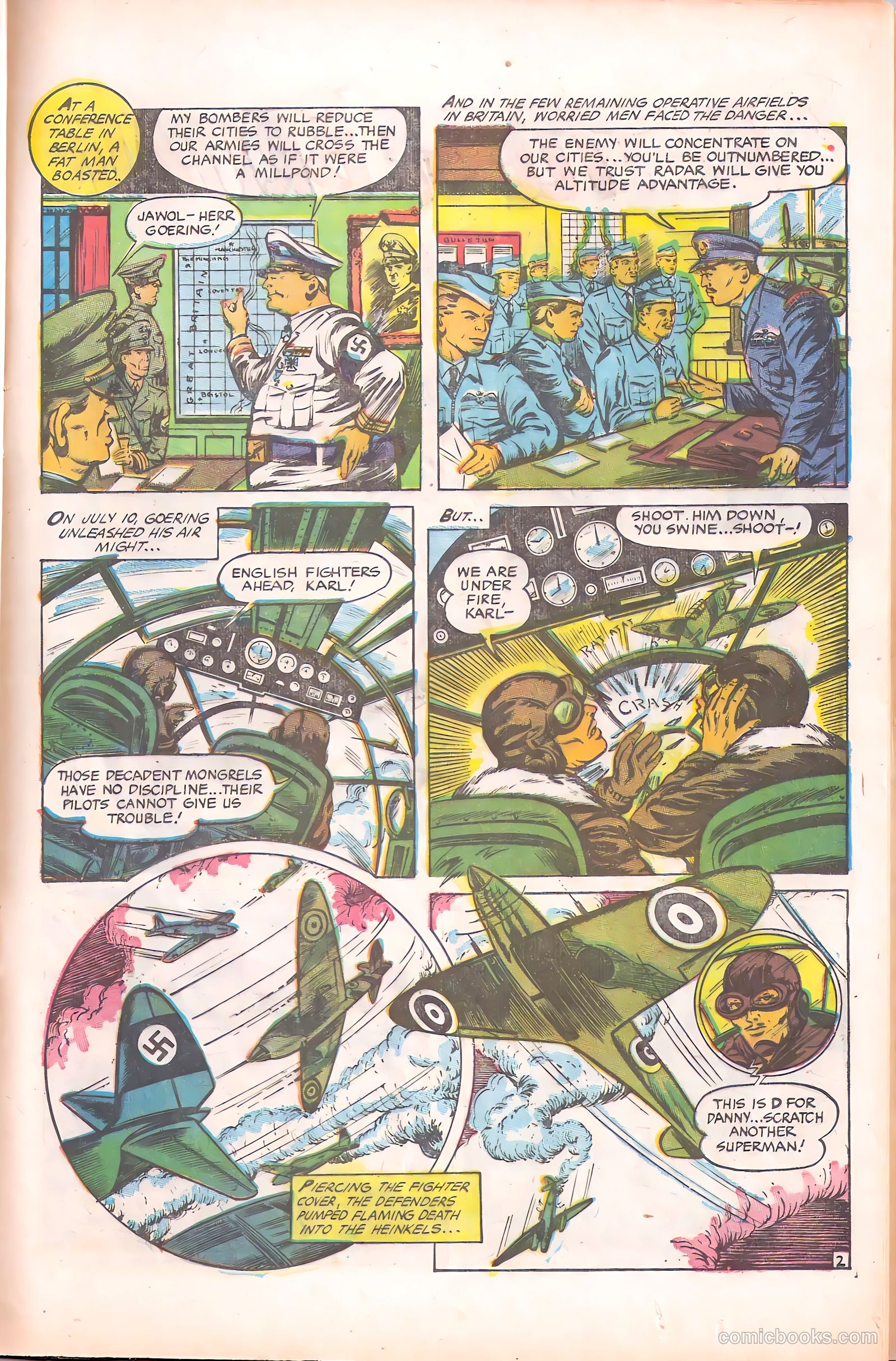 War Birds #1 (1952) — page 25 of 36