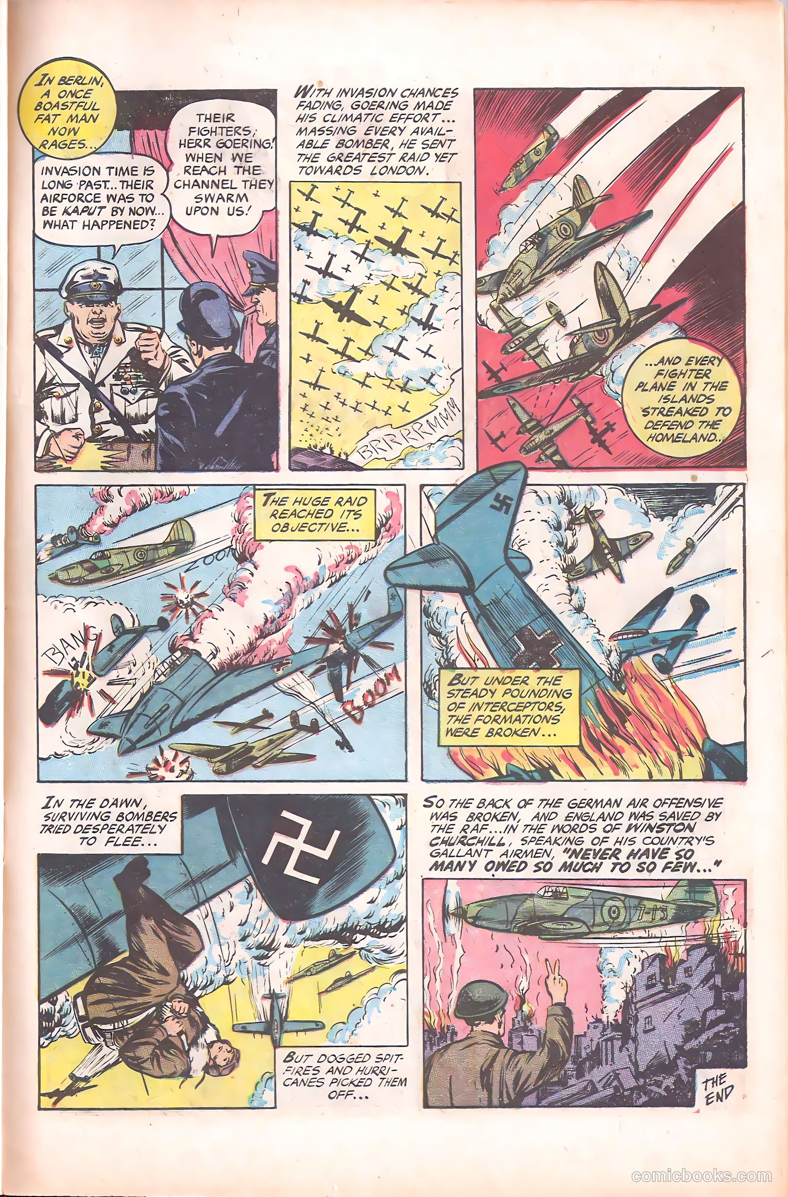 War Birds #1 (1952) — page 27 of 36