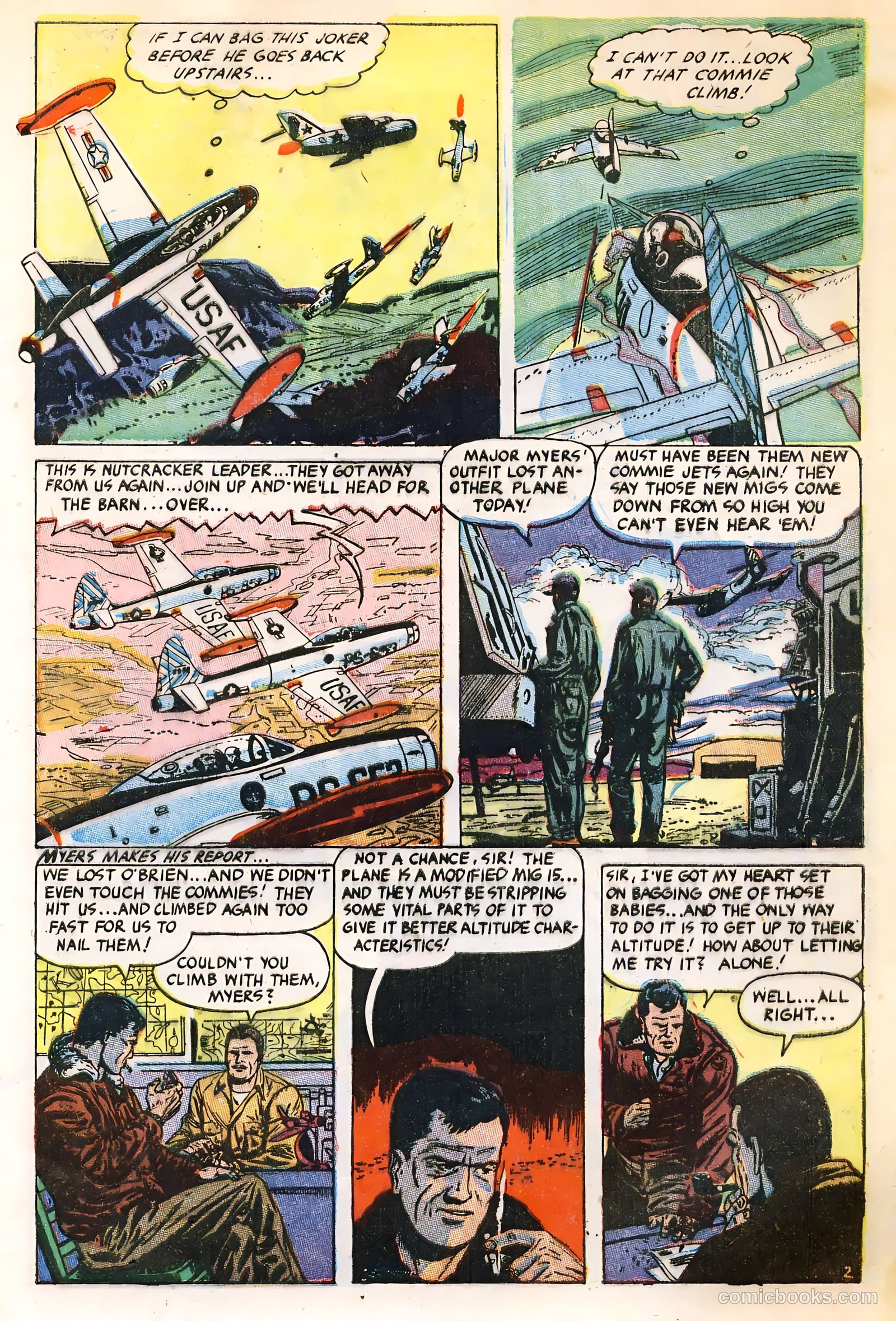 War Birds #2 (1952) — page 5 of 36