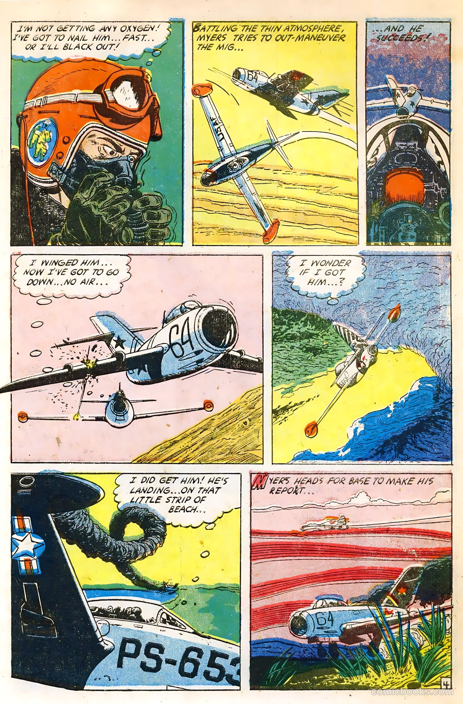 War Birds #2 (1952) — page 7 of 36