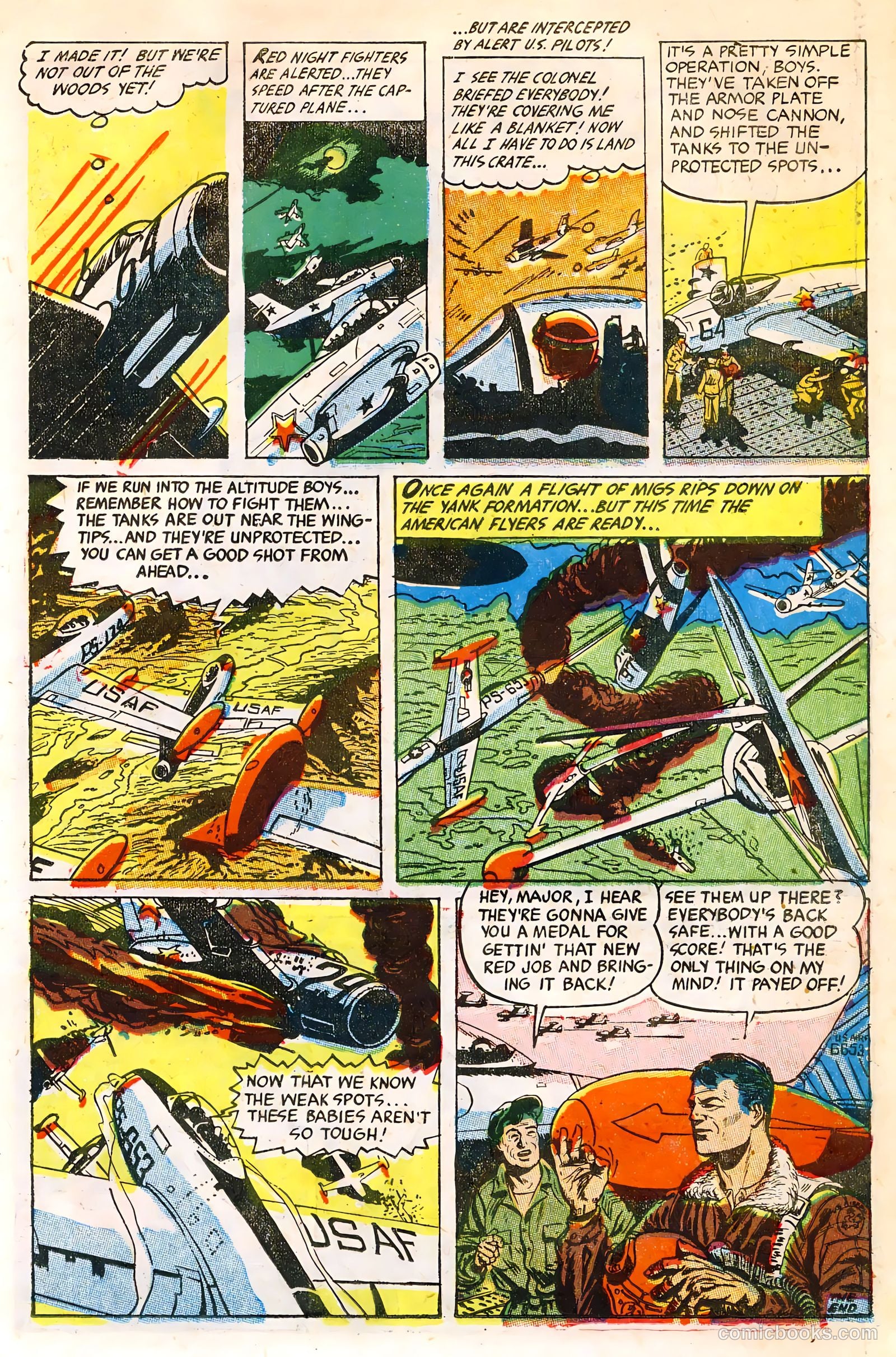 War Birds #2 (1952) — page 11 of 36