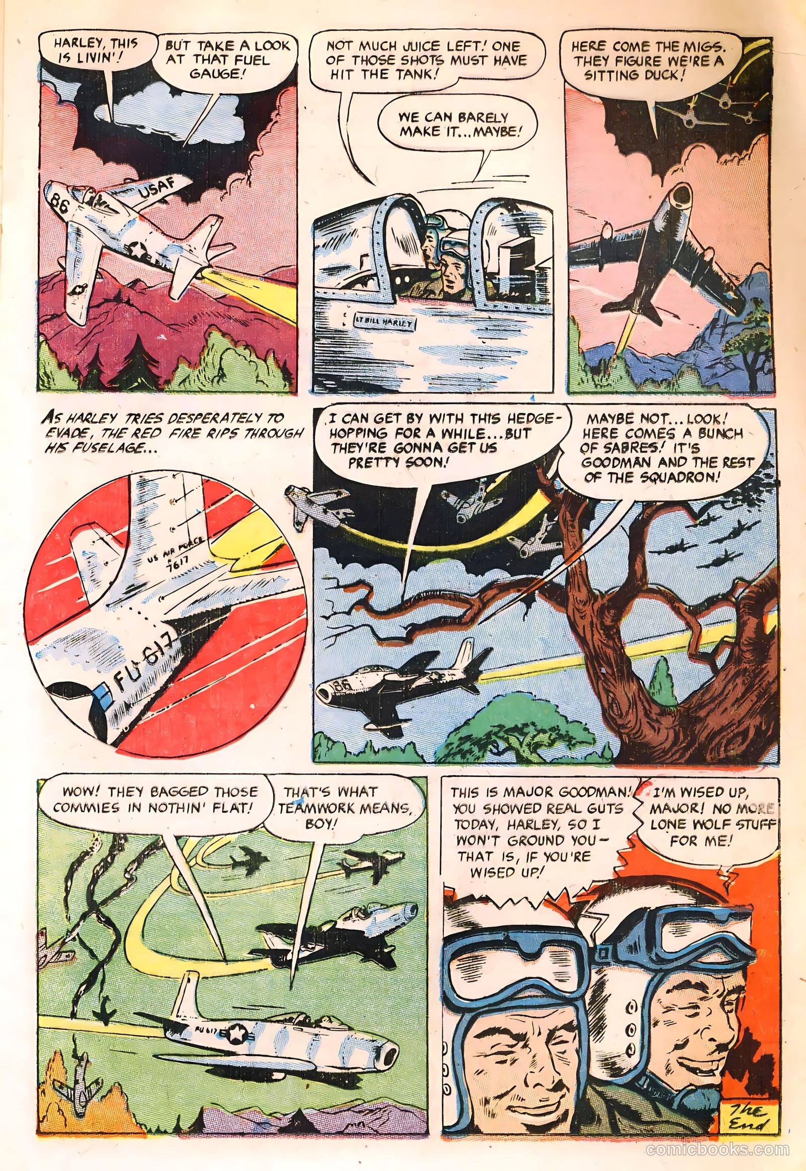 War Birds #2 (1952) — page 17 of 36
