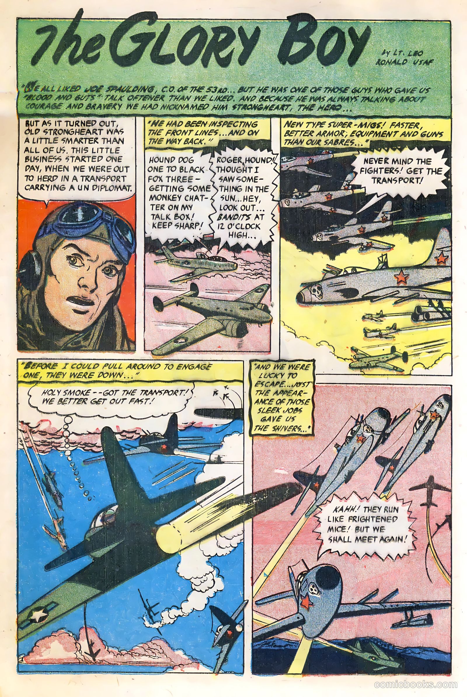 War Birds #2 (1952) — page 20 of 36