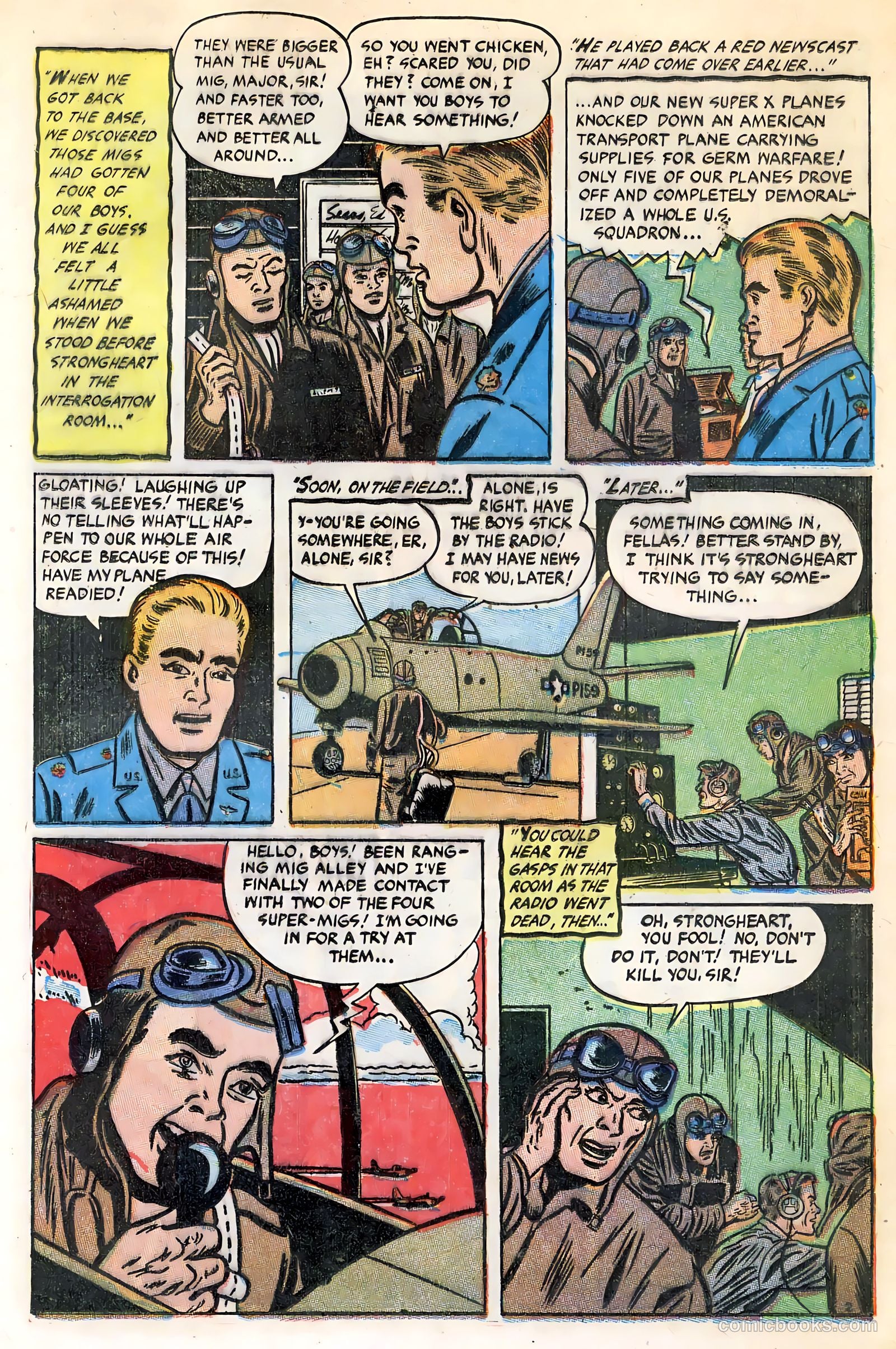 War Birds #2 (1952) — page 21 of 36
