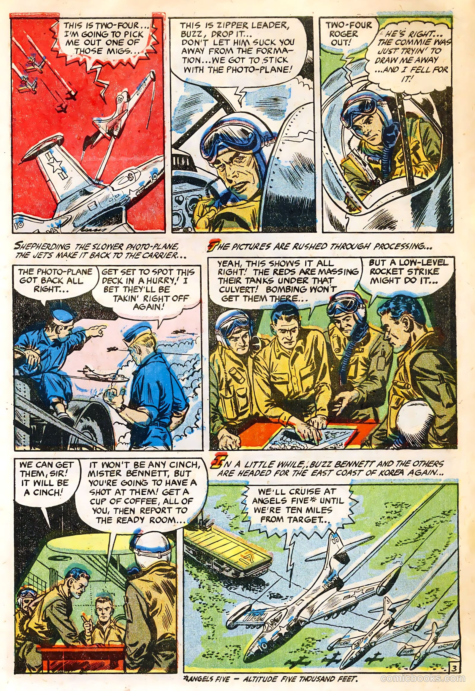 War Birds #2 (1952) — page 27 of 36
