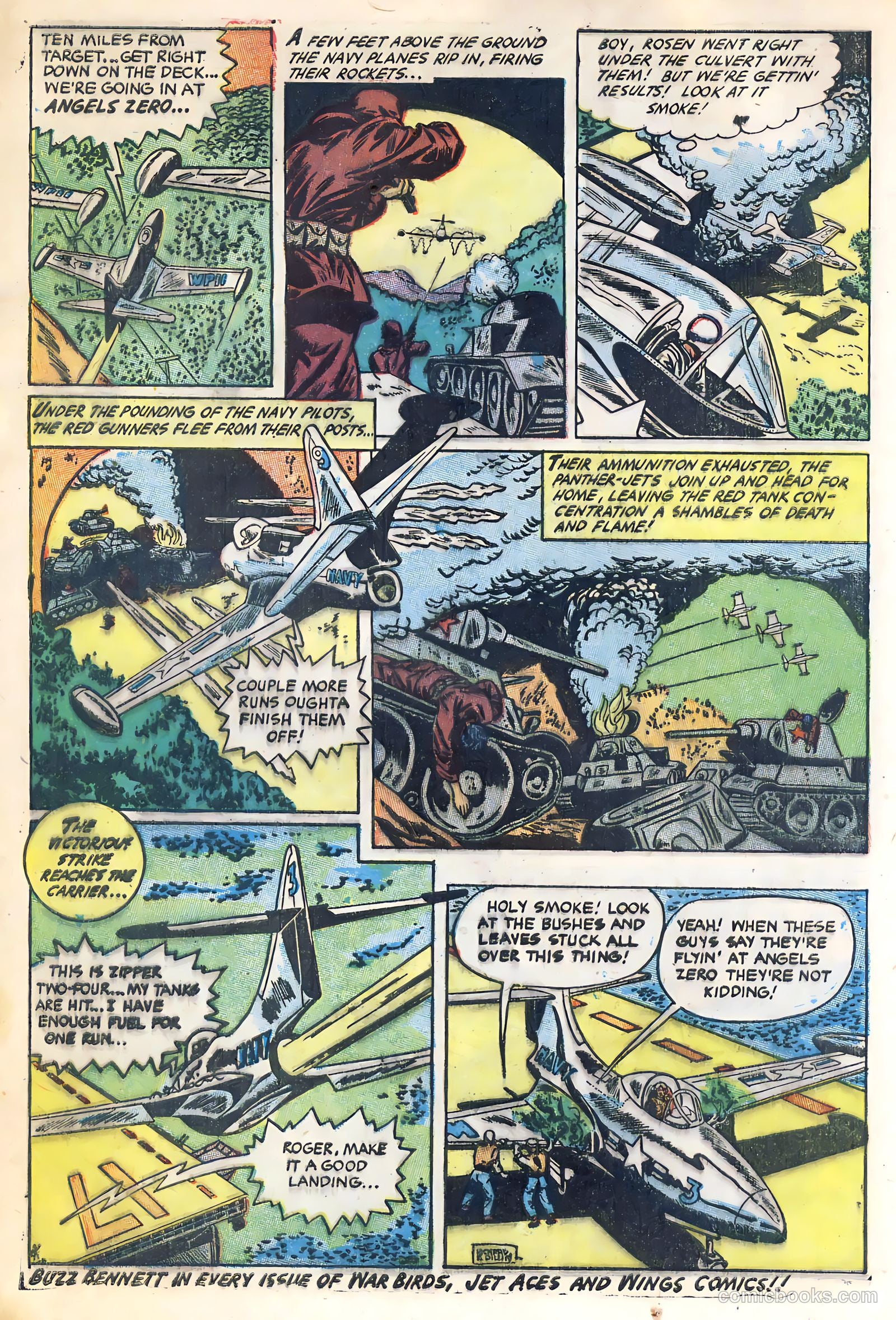 War Birds #2 (1952) — page 28 of 36