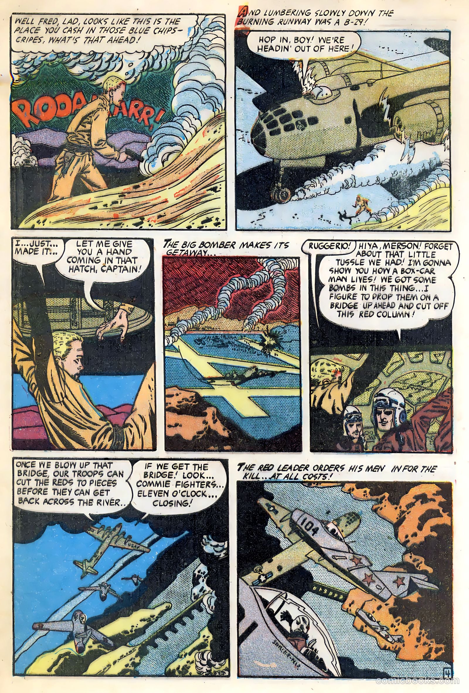 War Birds #2 (1952) — page 32 of 36