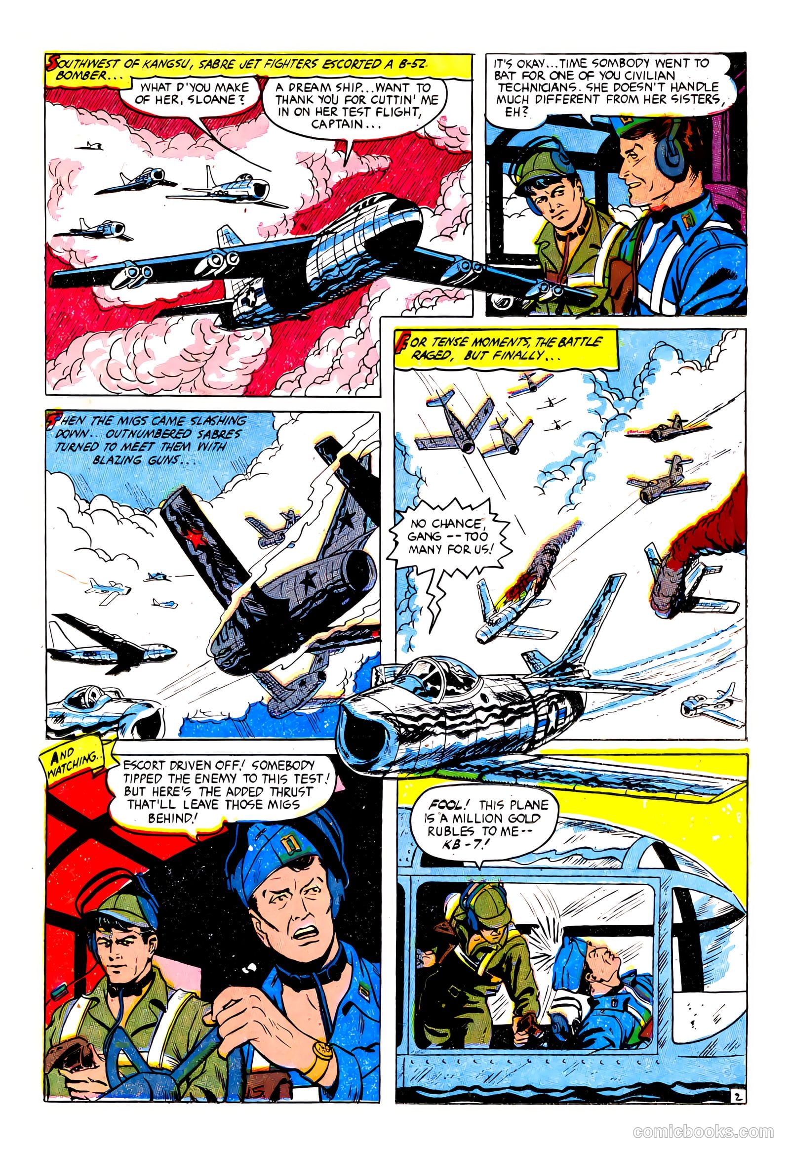 War Birds #3 (1953) — page 21 of 36