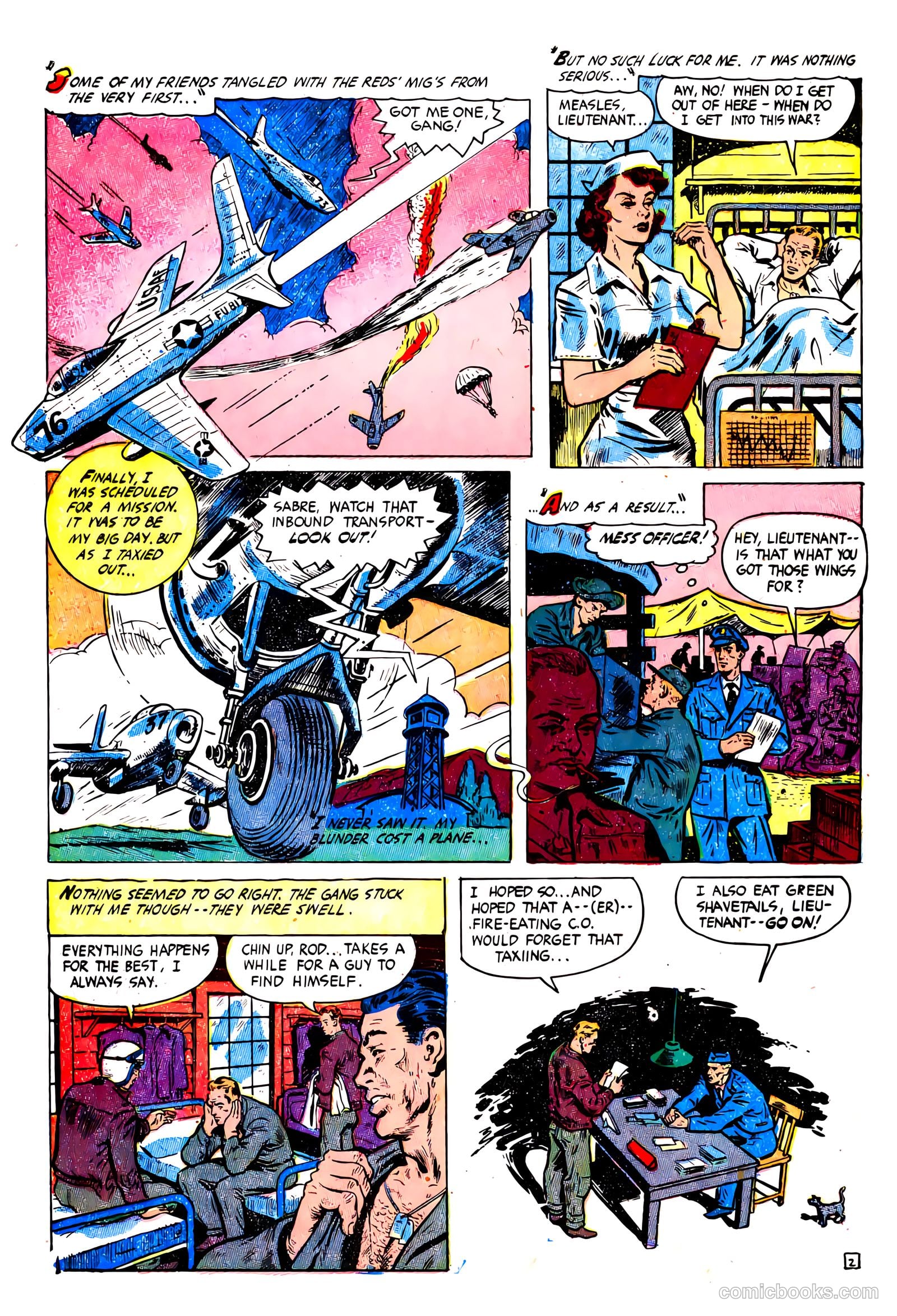 War Birds #3 (1953) — page 30 of 36