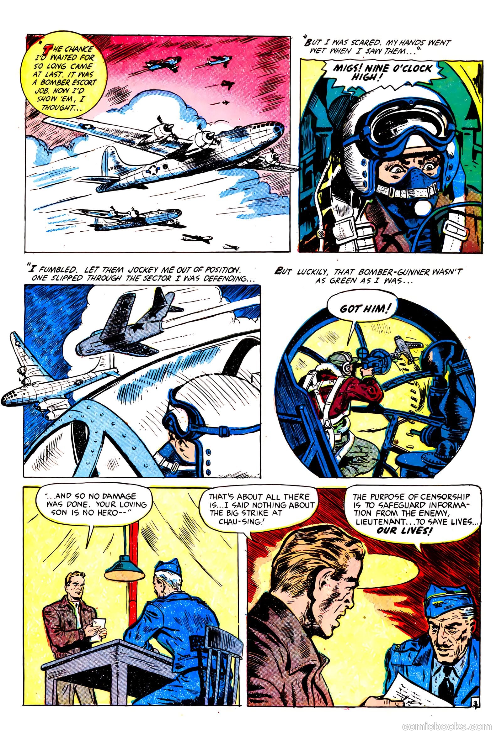 War Birds #3 (1953) — page 31 of 36