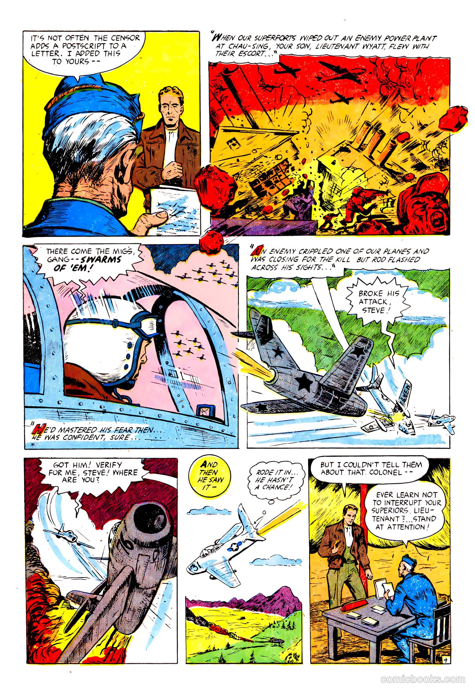 War Birds #3 (1953) — page 32 of 36