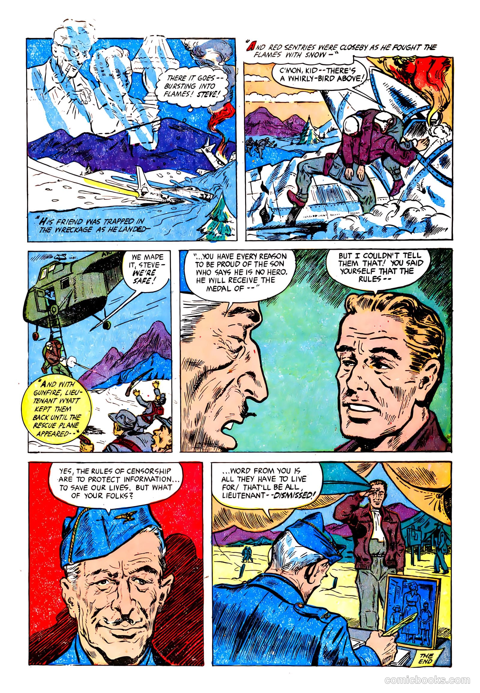 War Birds #3 (1953) — page 33 of 36