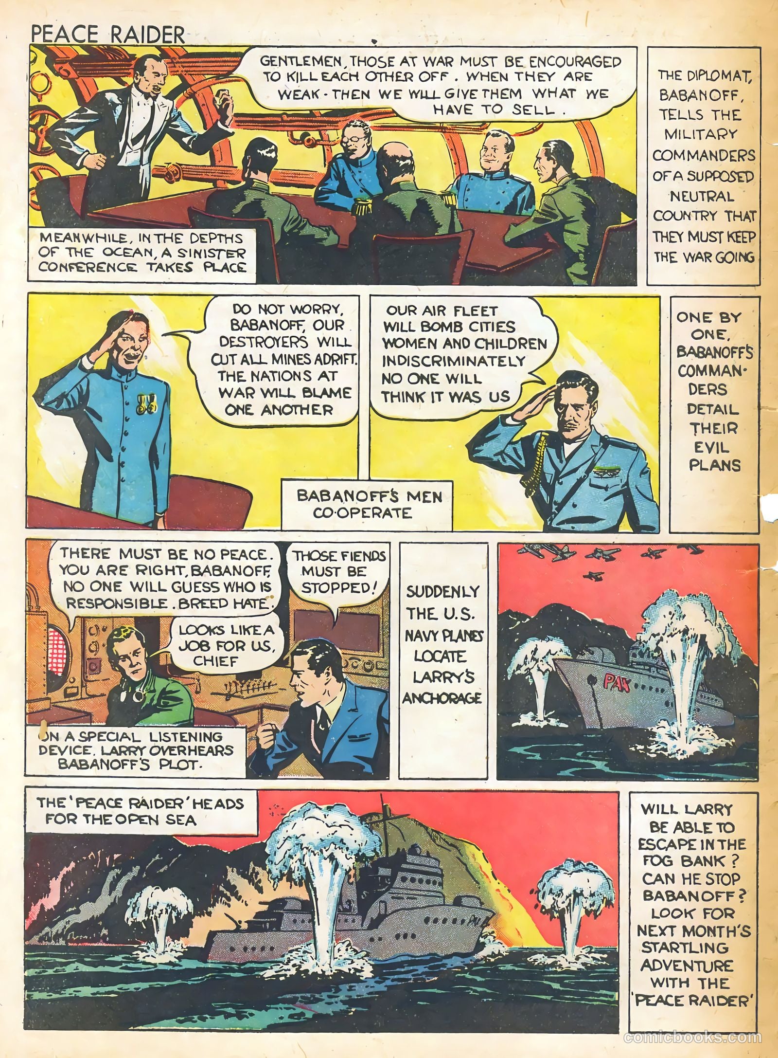 War Comics #1 (1955) — page 66 of 70