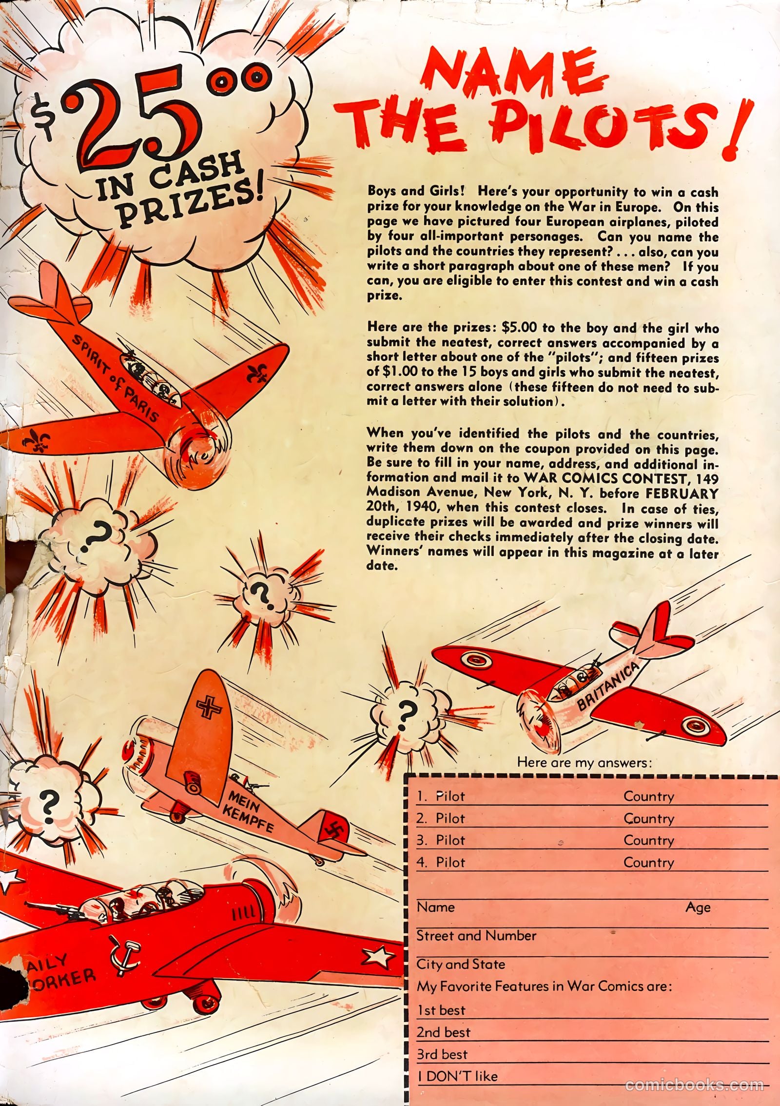 War Comics #1 (1955) — page 69 of 70