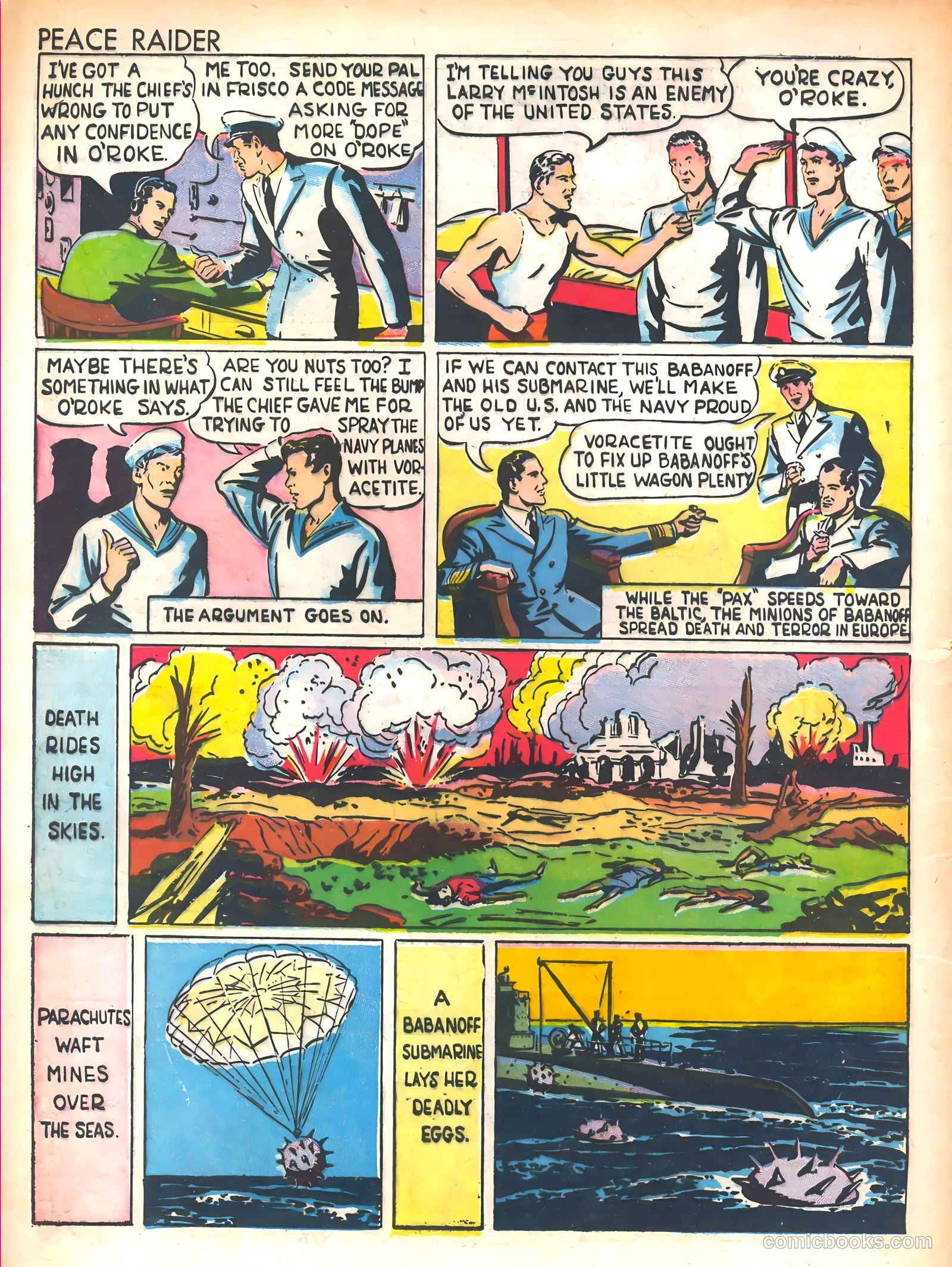 War Comics #2 (1940) — page 4 of 68