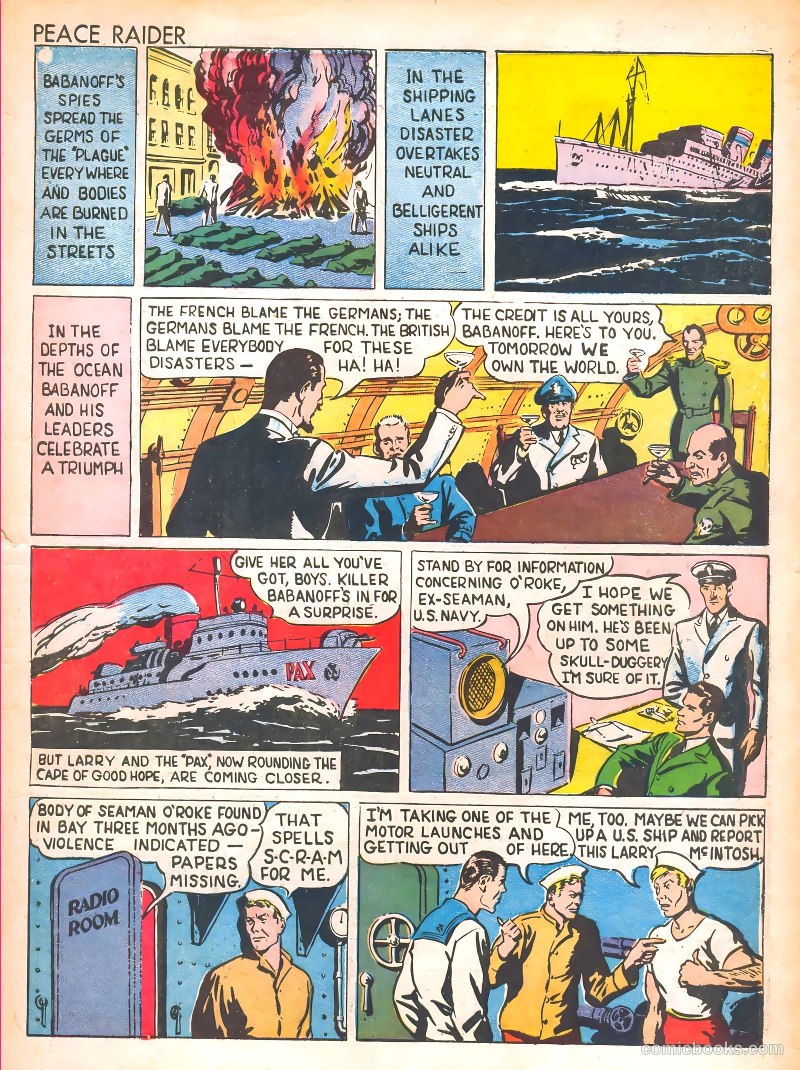 War Comics #2 (1940) — page 5 of 68