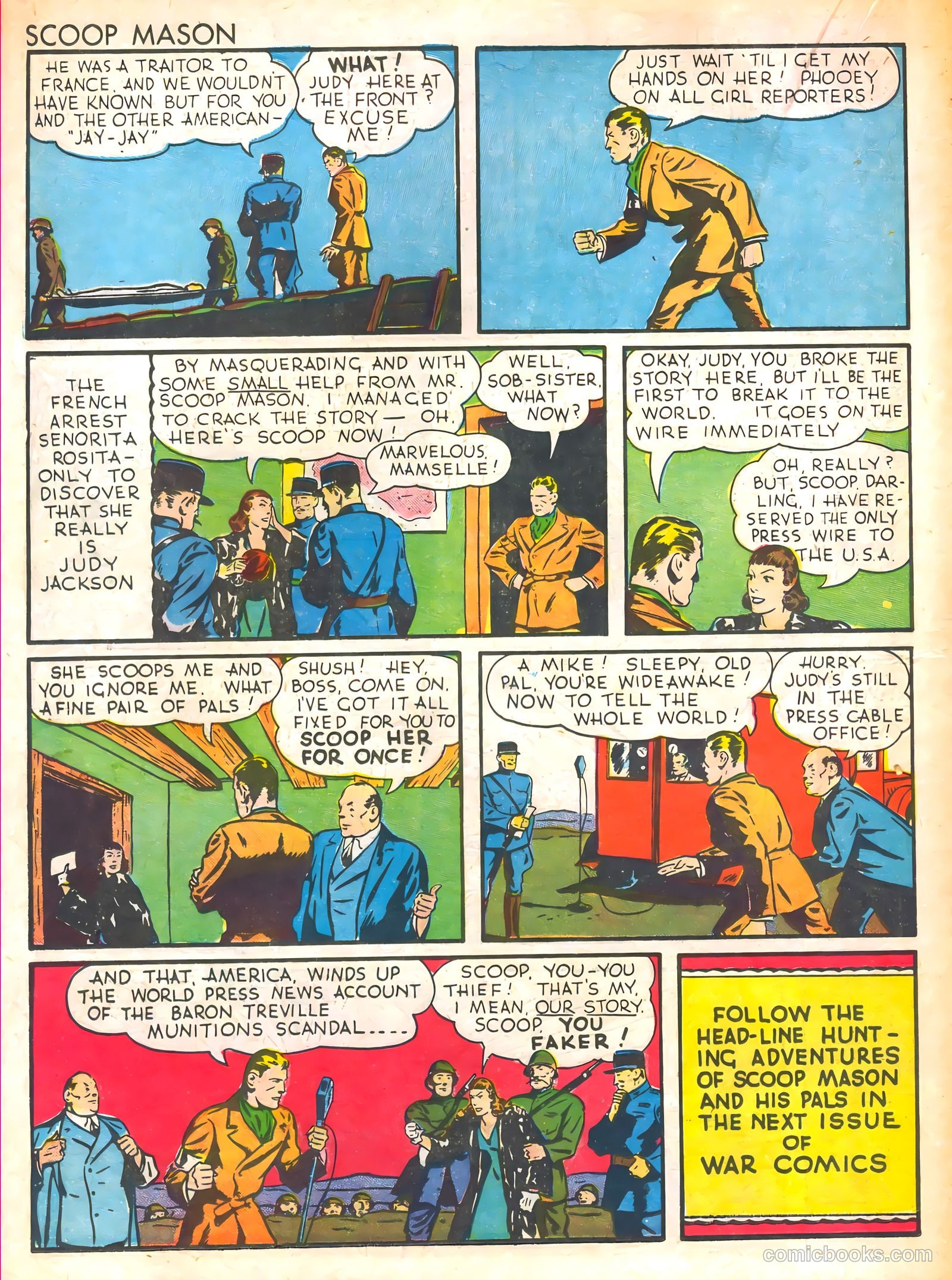 War Comics #2 (1940) — page 34 of 68