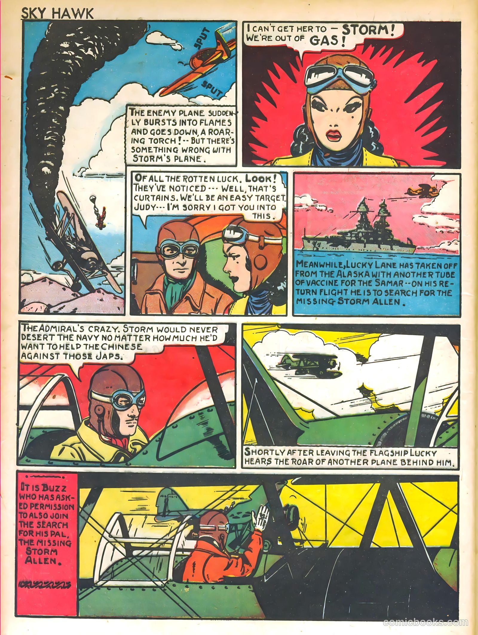 War Comics #3 (1940) — page 6 of 68
