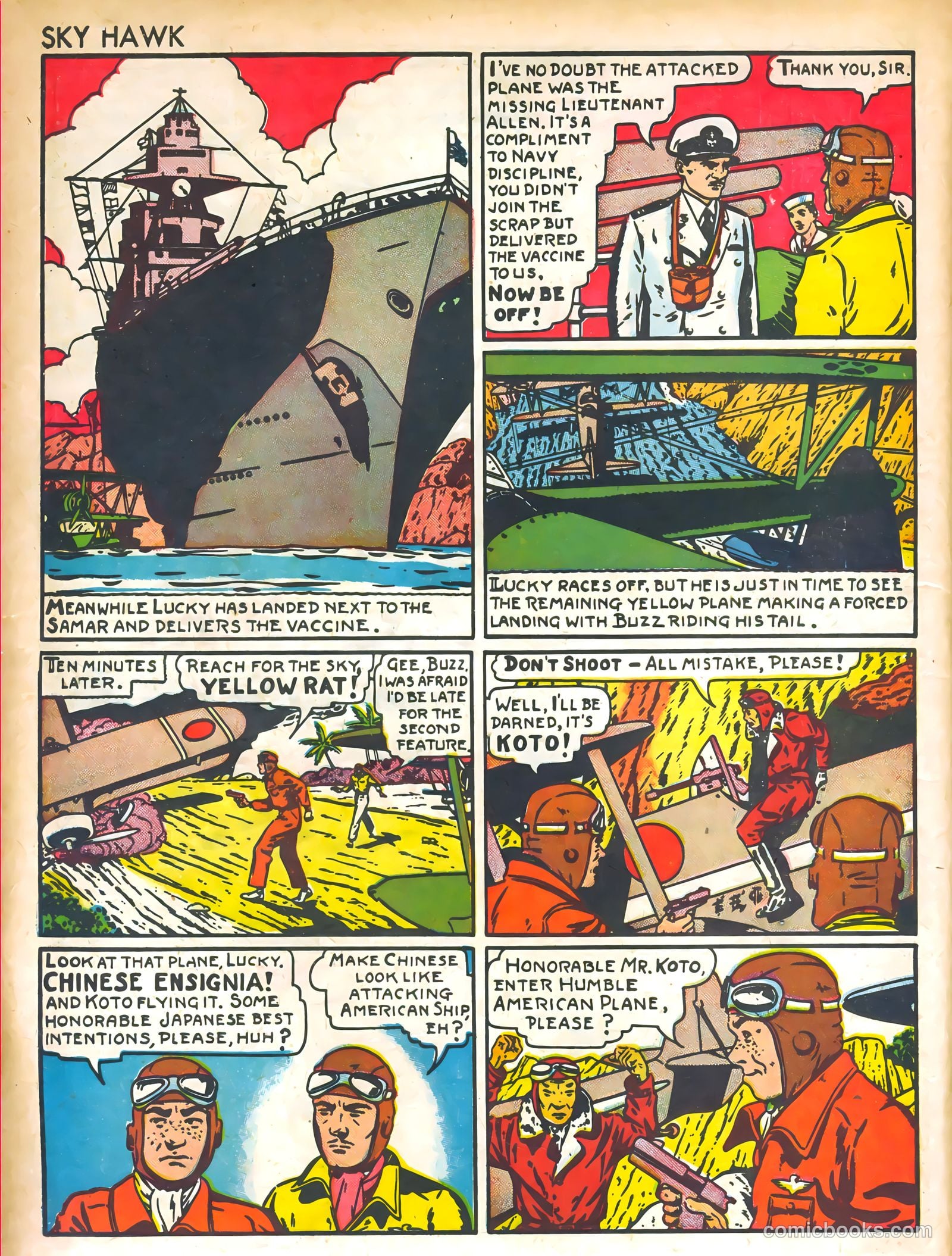War Comics #3 (1940) — page 8 of 68