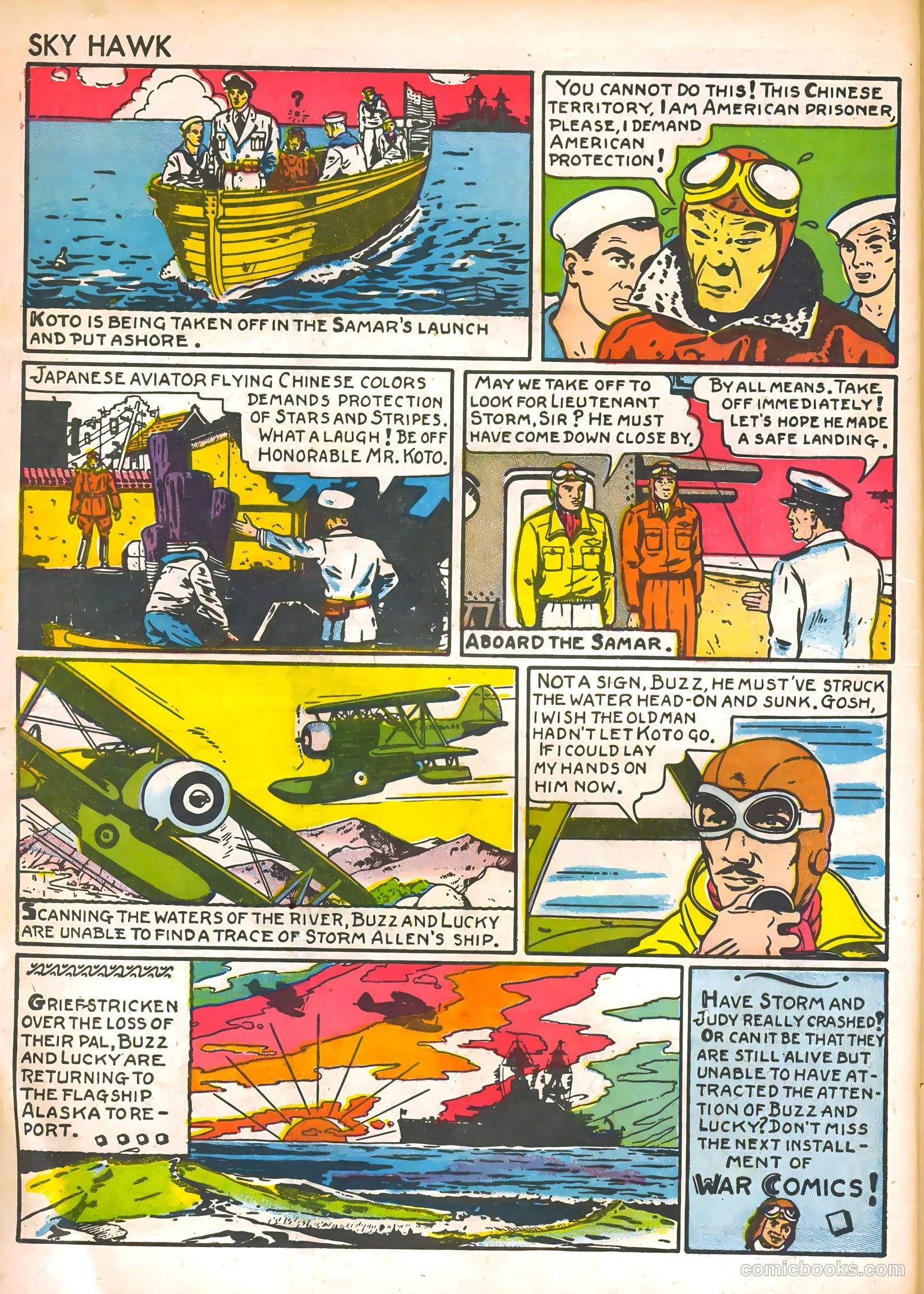 War Comics #3 (1940) — page 10 of 68