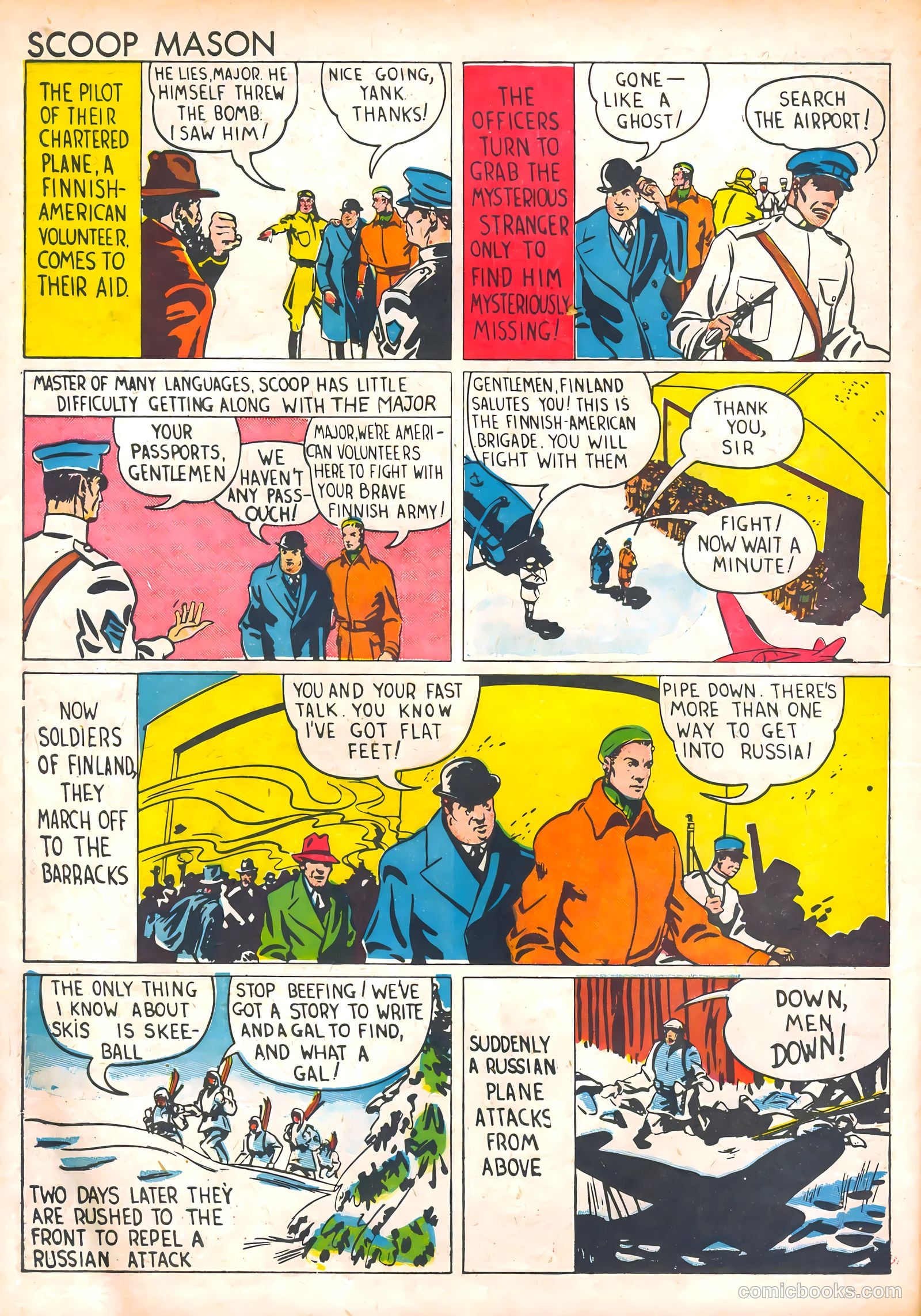 War Comics #3 (1940) — page 16 of 68
