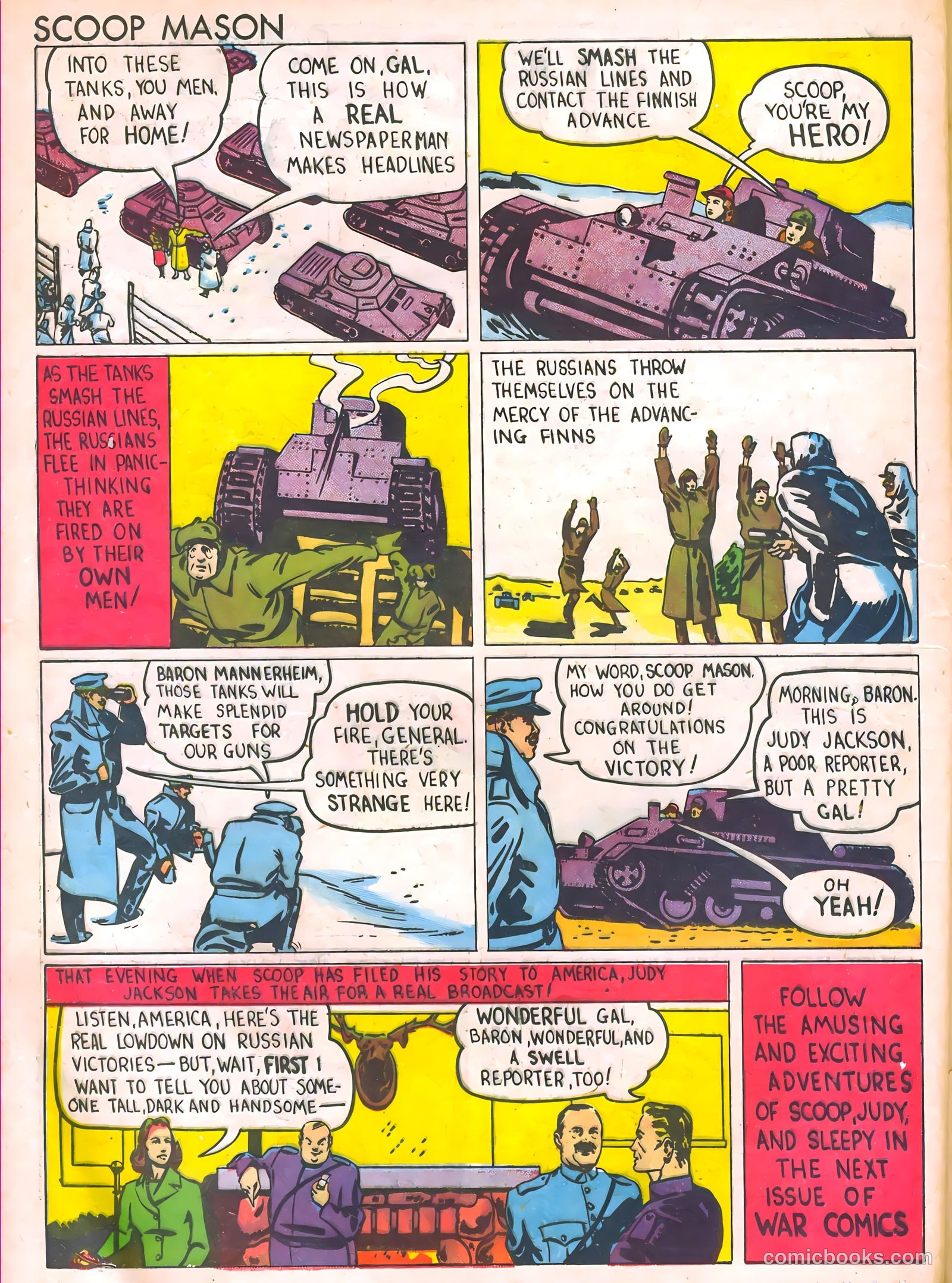 War Comics #3 (1940) — page 20 of 68