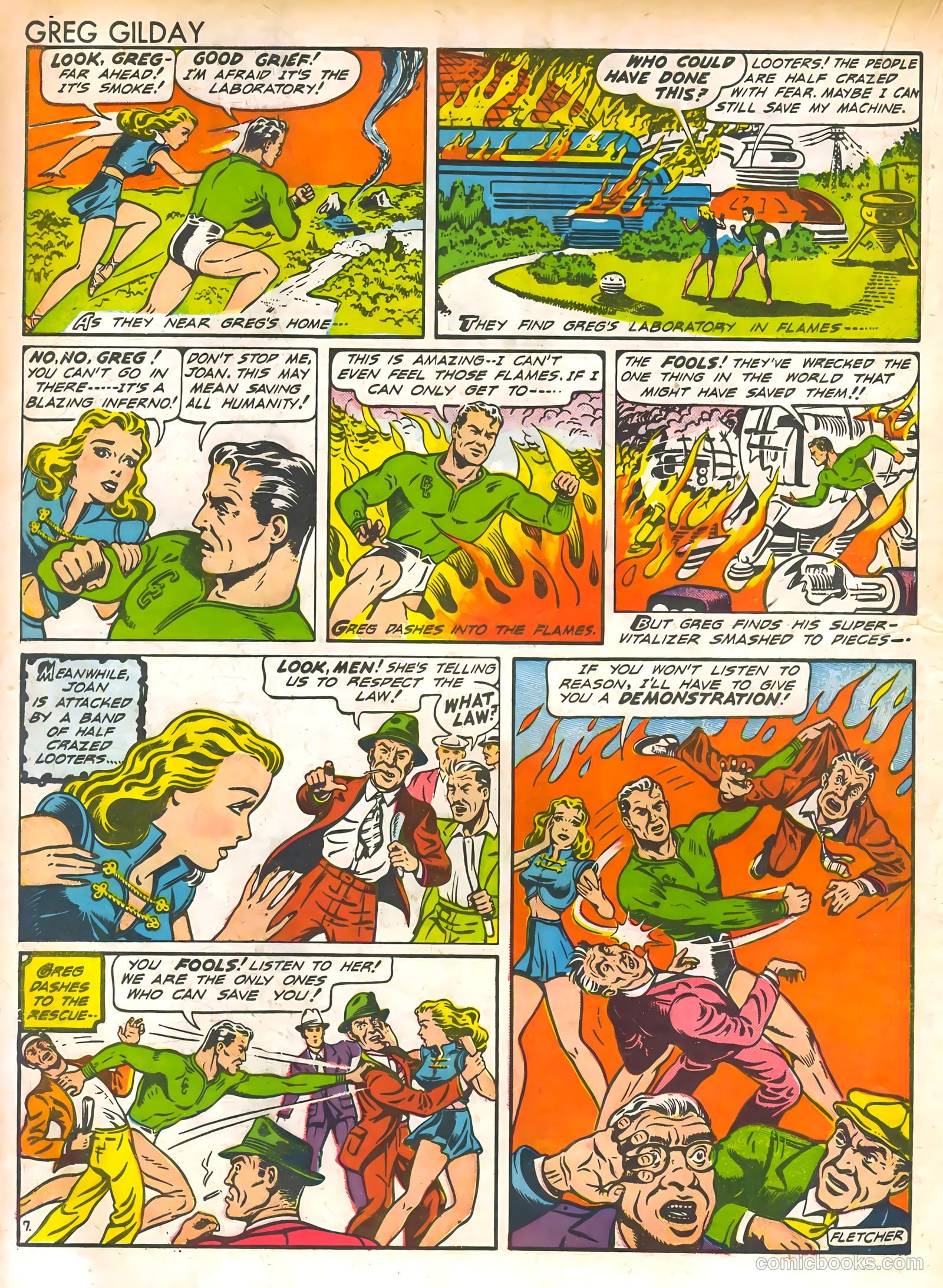 War Comics #3 (1940) — page 34 of 68