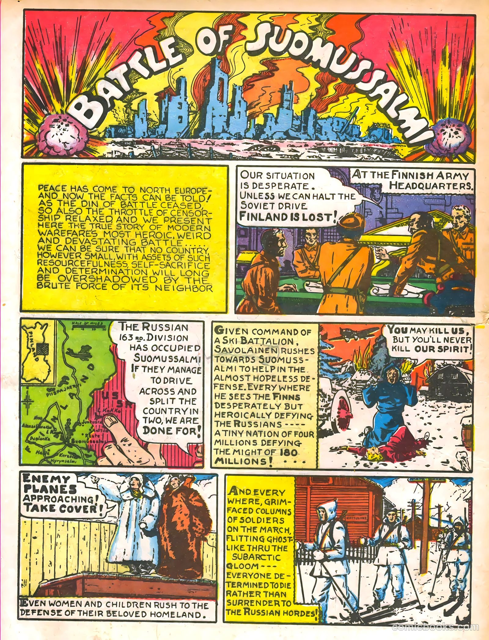 War Comics #3 (1940) — page 36 of 68